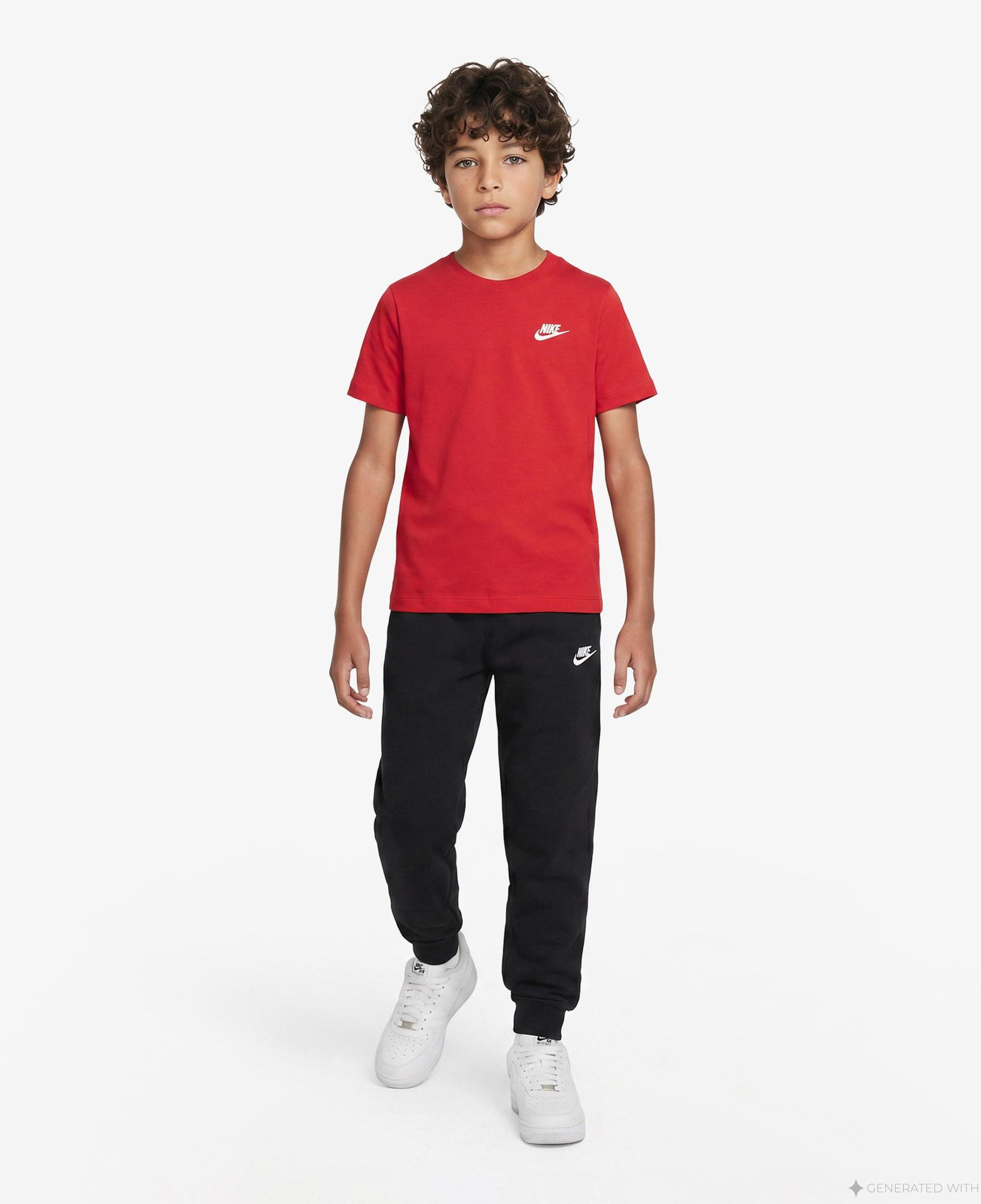 Nike Sportswear Futura Çocuk Kırmızı T-Shirt