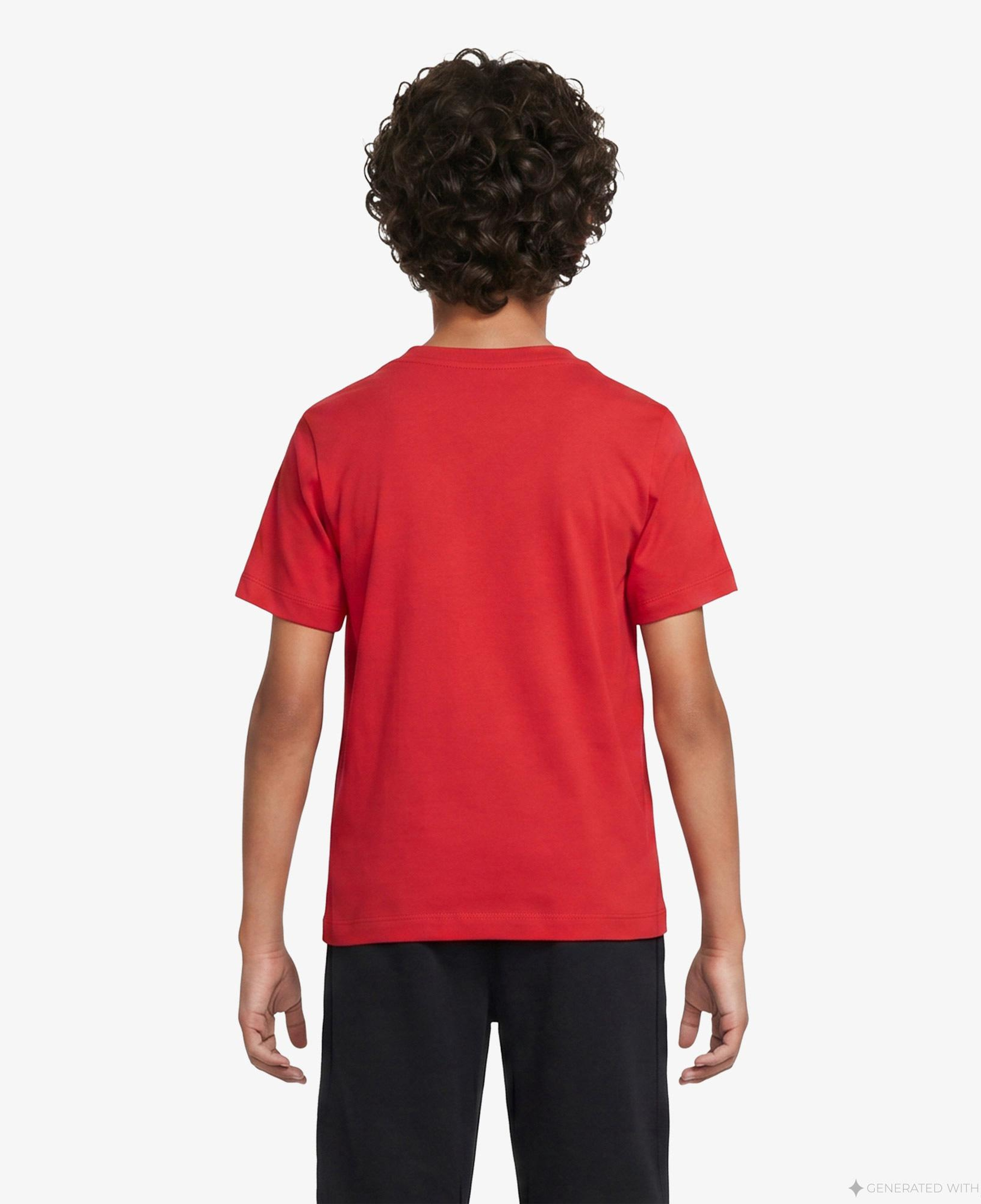 Nike Sportswear Futura Çocuk Kırmızı T-Shirt
