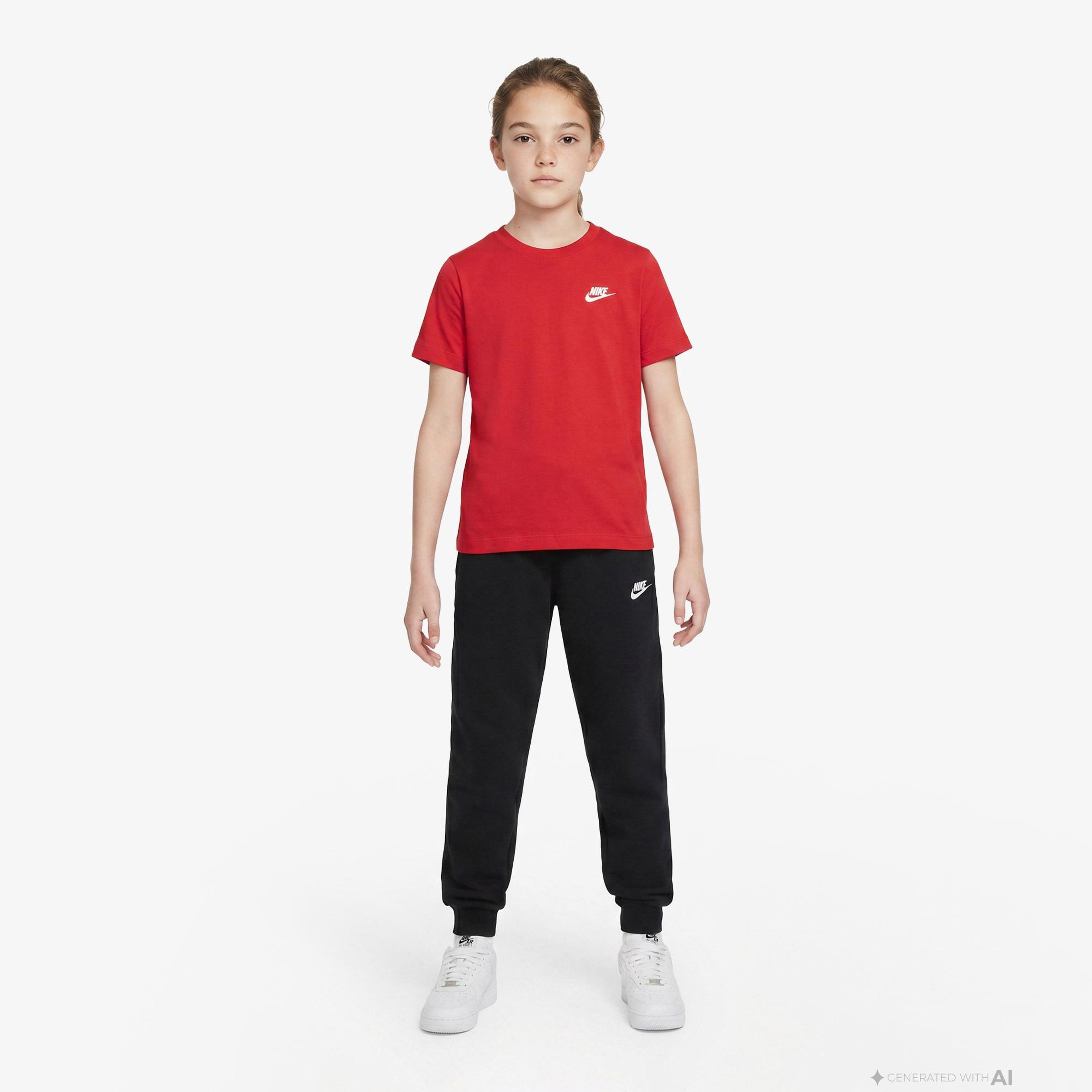 Nike Sportswear Futura Çocuk Kırmızı T-Shirt