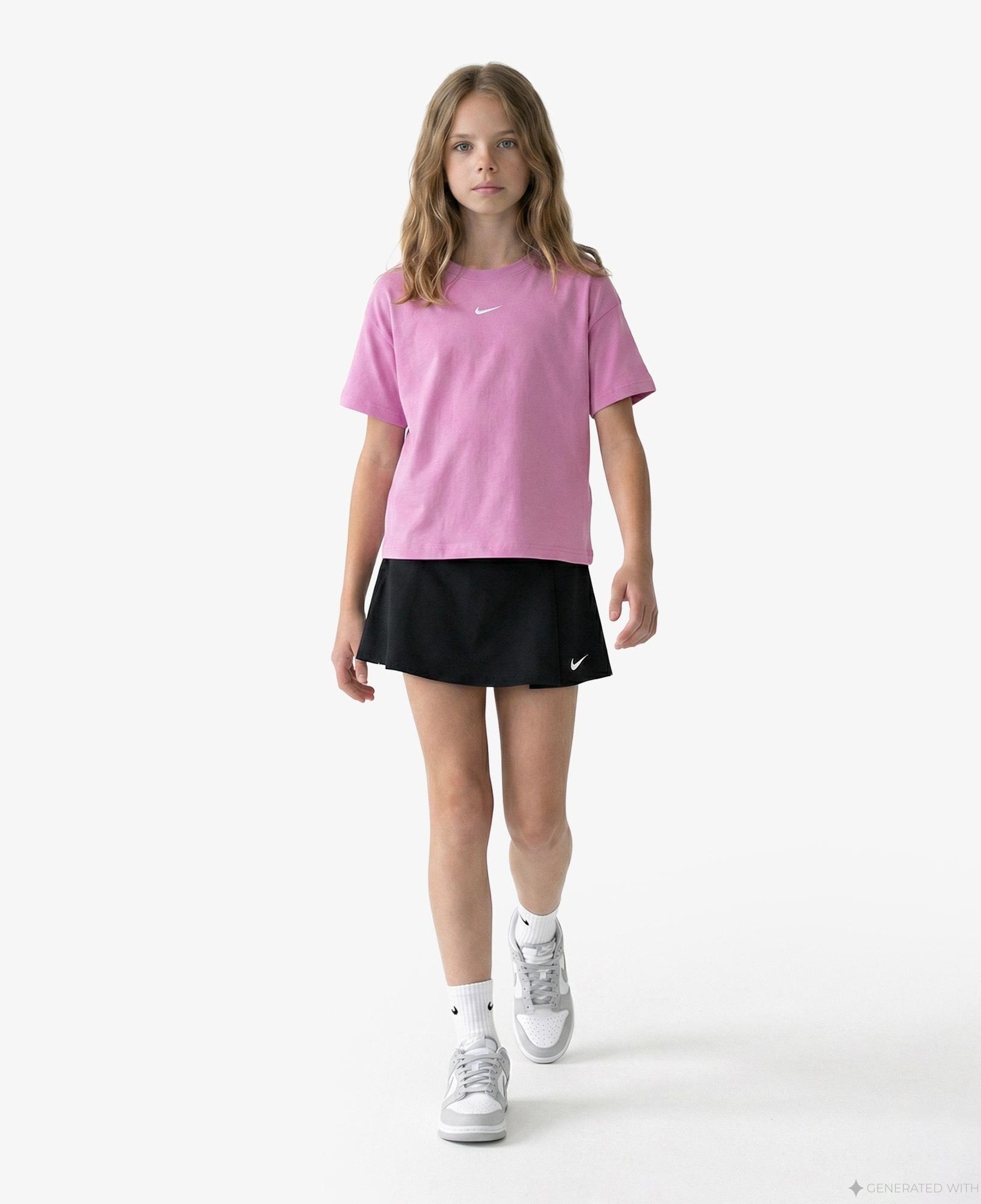 Nike Sportswear Essential Çocuk Pembe T-Shirt