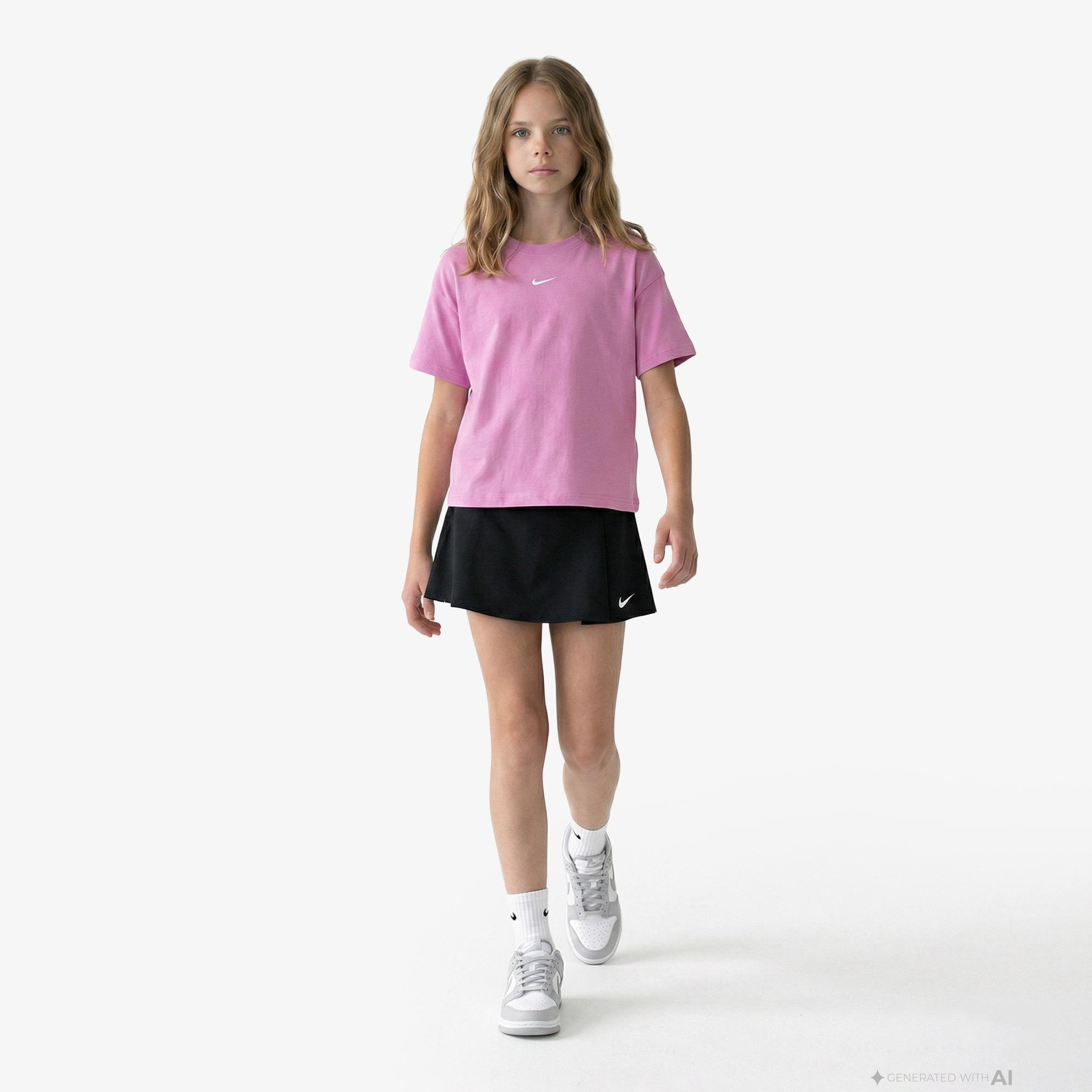 Nike Sportswear Essential Çocuk Pembe T-Shirt
