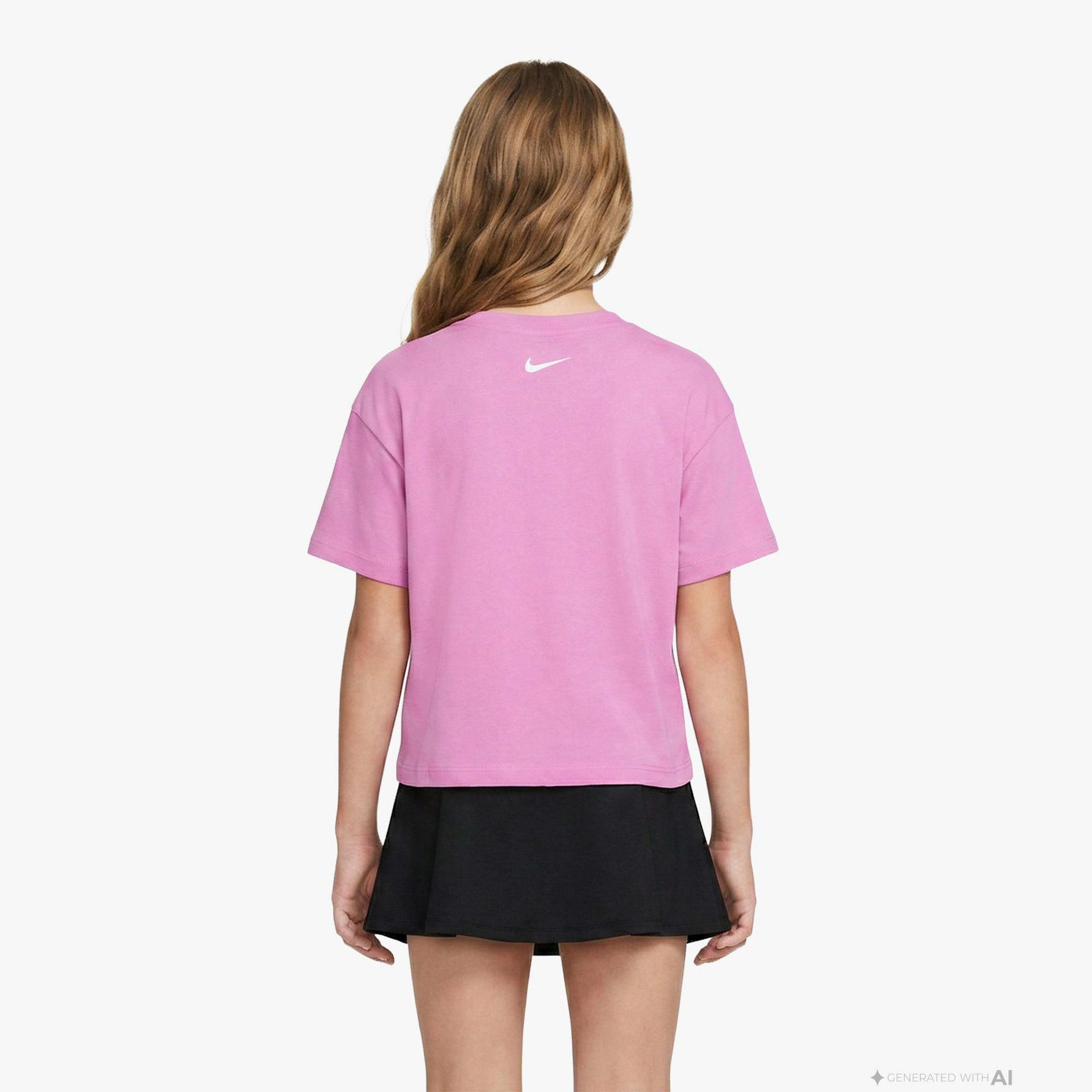 Nike Sportswear Essential Çocuk Pembe T-Shirt