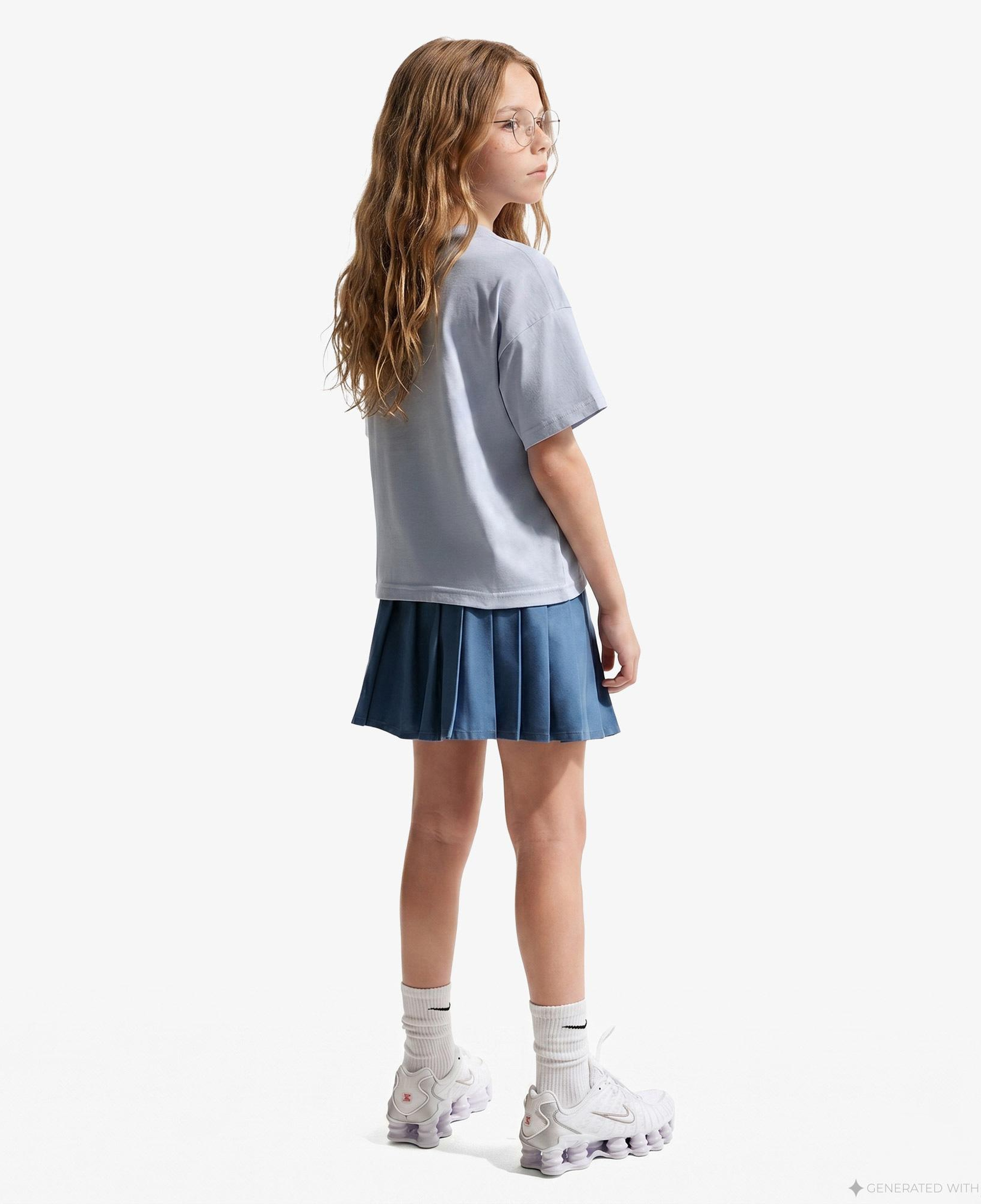 Nike Sportswear Essential Çocuk Mavi T-Shirt