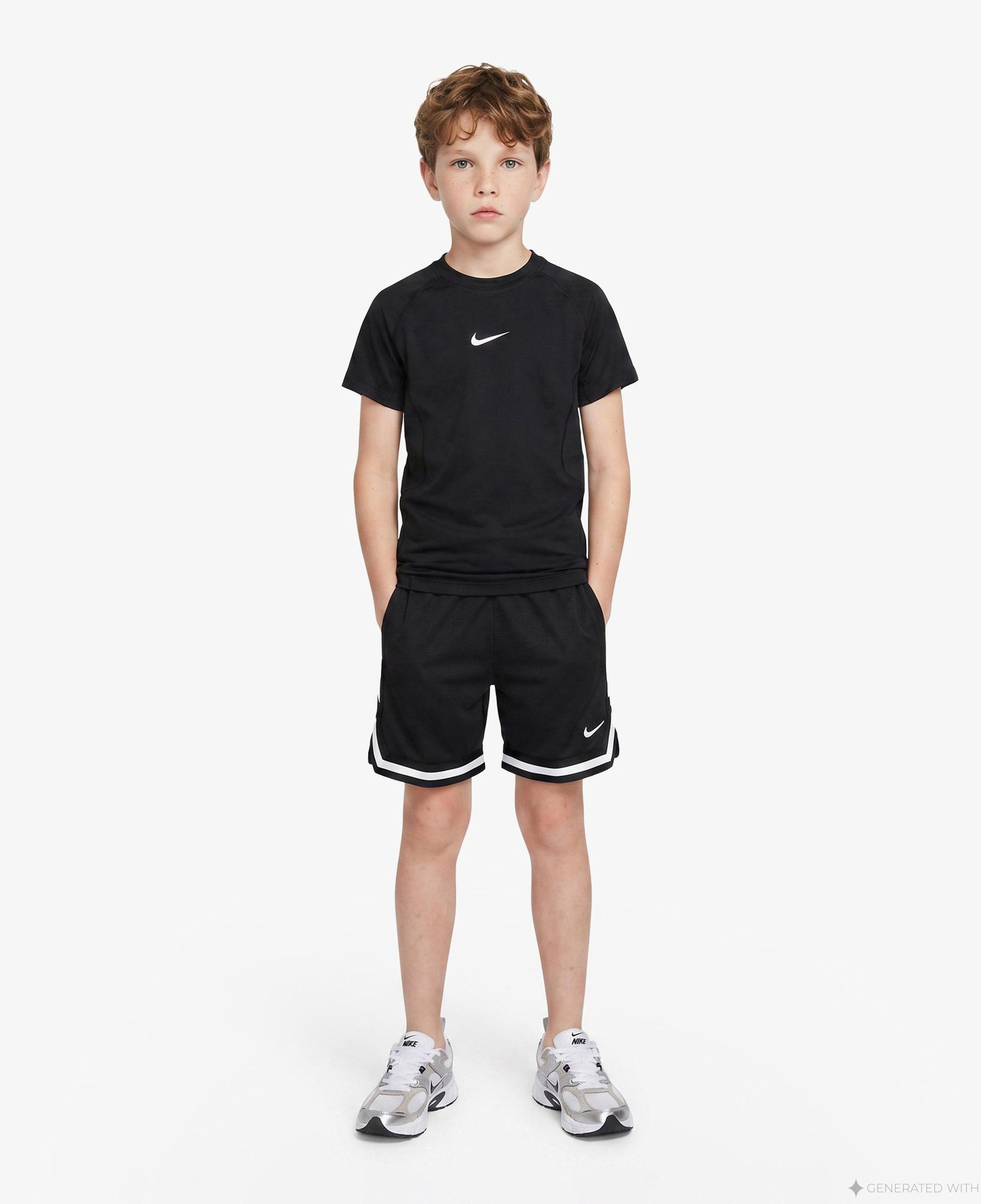 Nike Pro Dri-Fit Çocuk Siyah T-Shirt