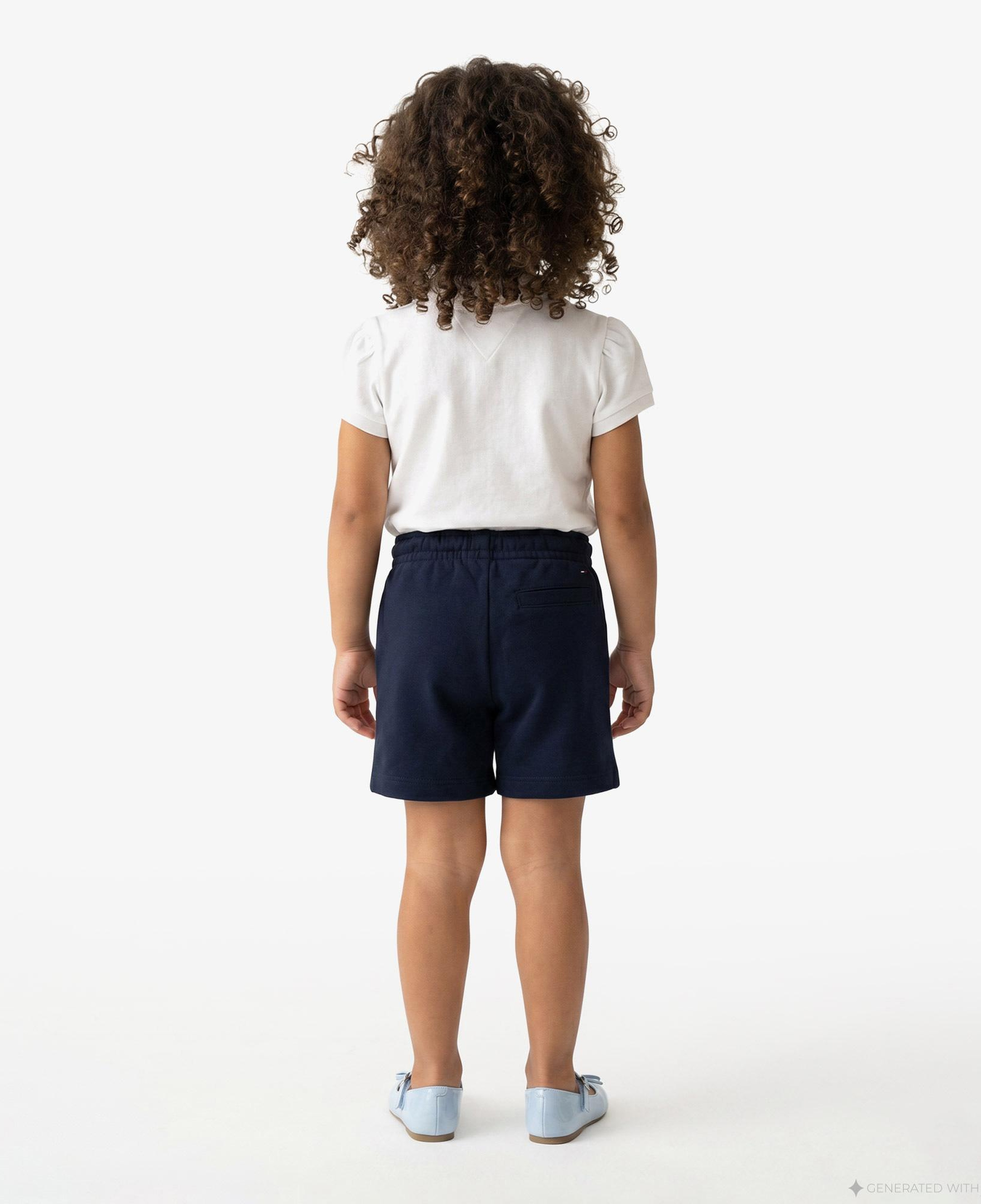 Tommy Hilfiger Little Çocuk Beyaz Polo Yaka T-Shirt