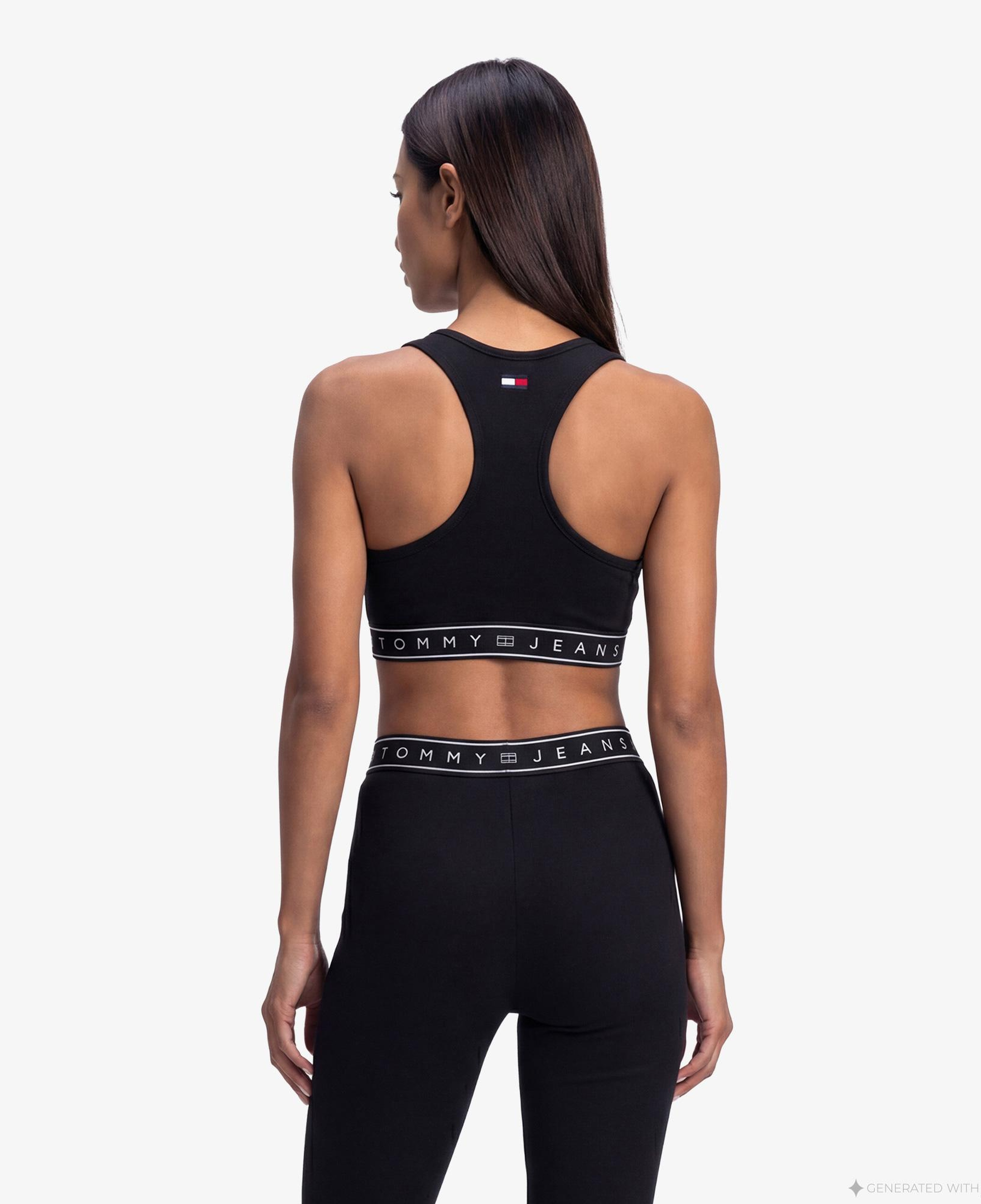 Tommy Hilfiger D3 Kadın Siyah Spor Sütyeni