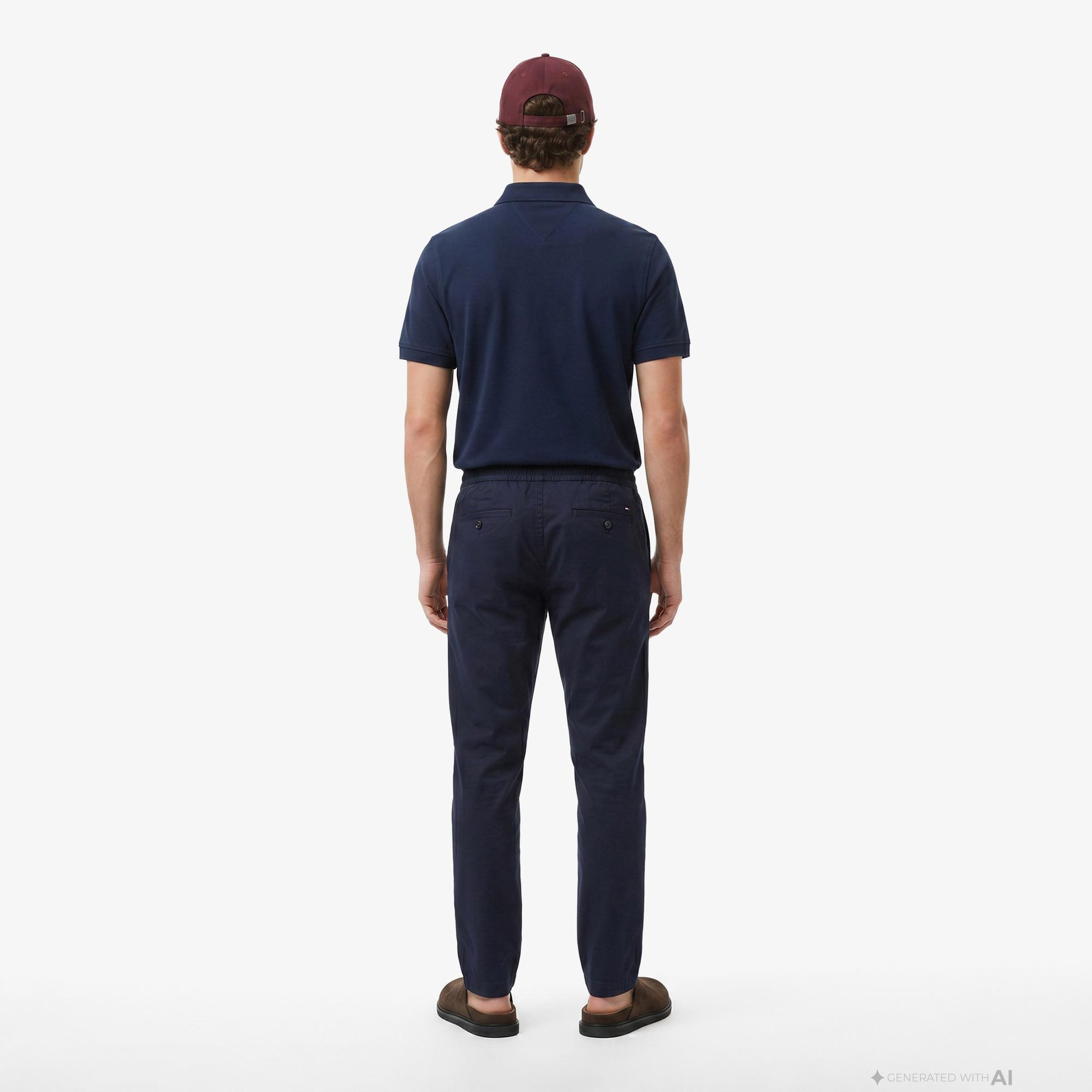 Tommy Hilfiger Seasonal Quality Erkek Lacivert Pantolon