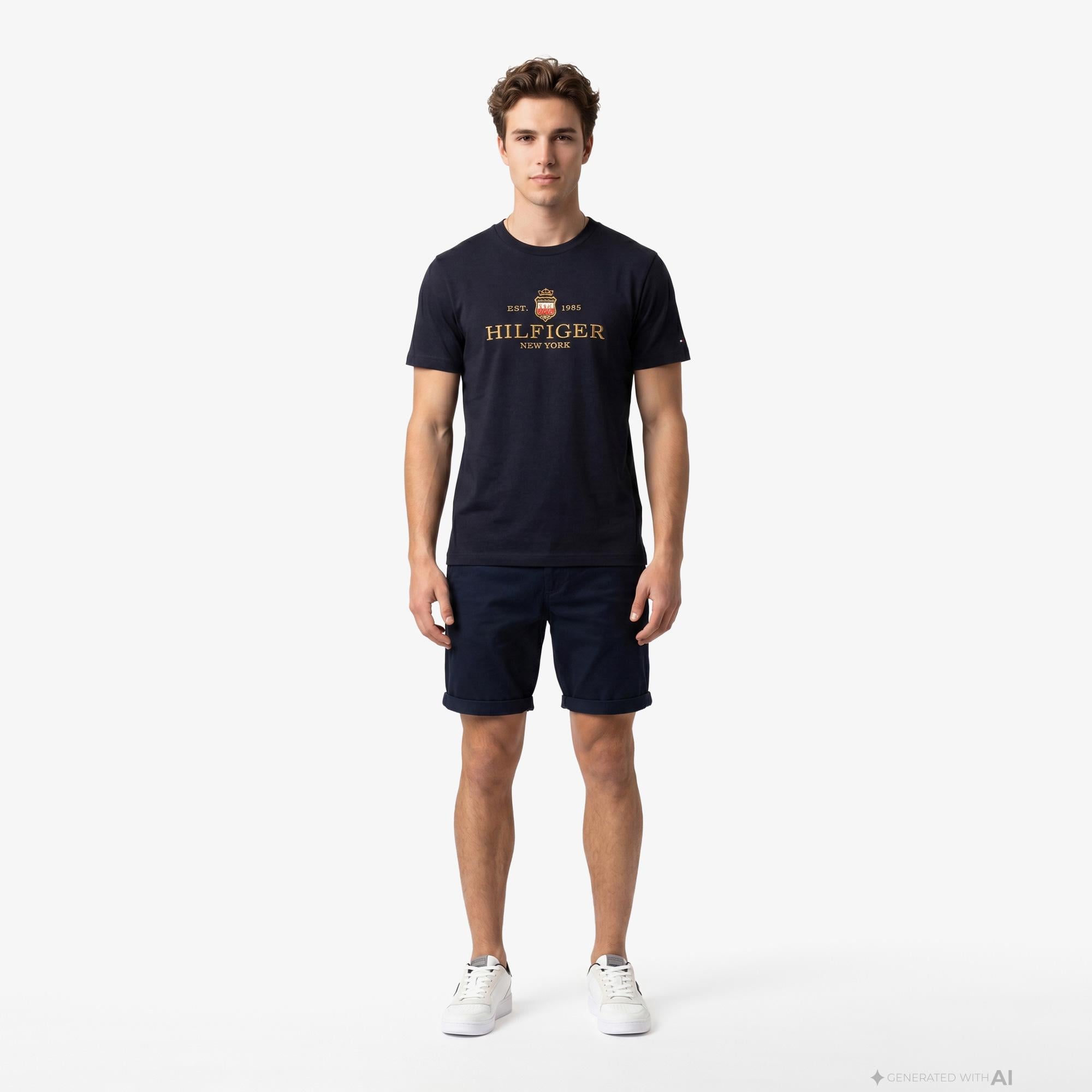 Tommy Hilfiger Scanton Erkek Lacivert Şort