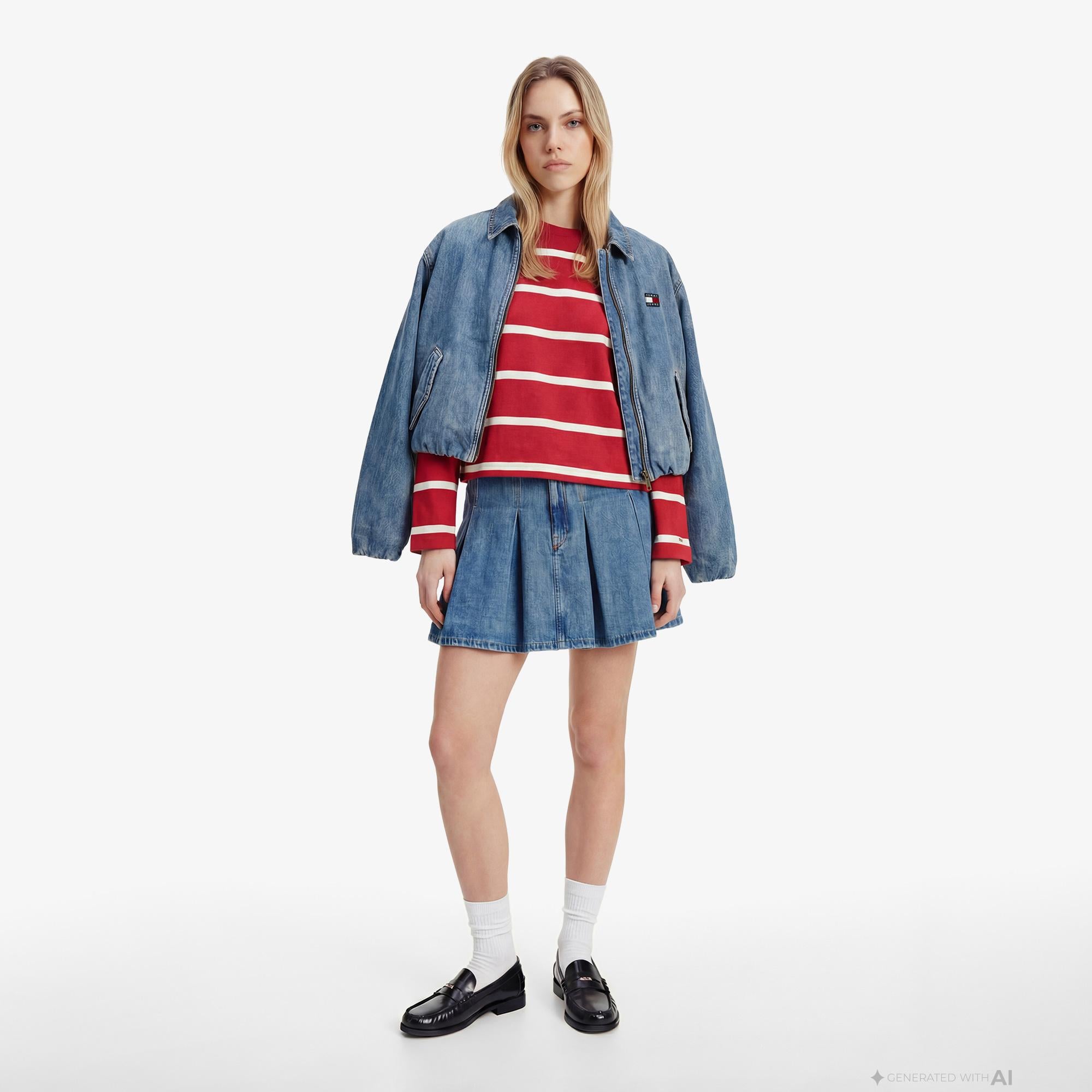 Tommy Hilfiger Outdoor Tinted Kadın Mavi Ceket