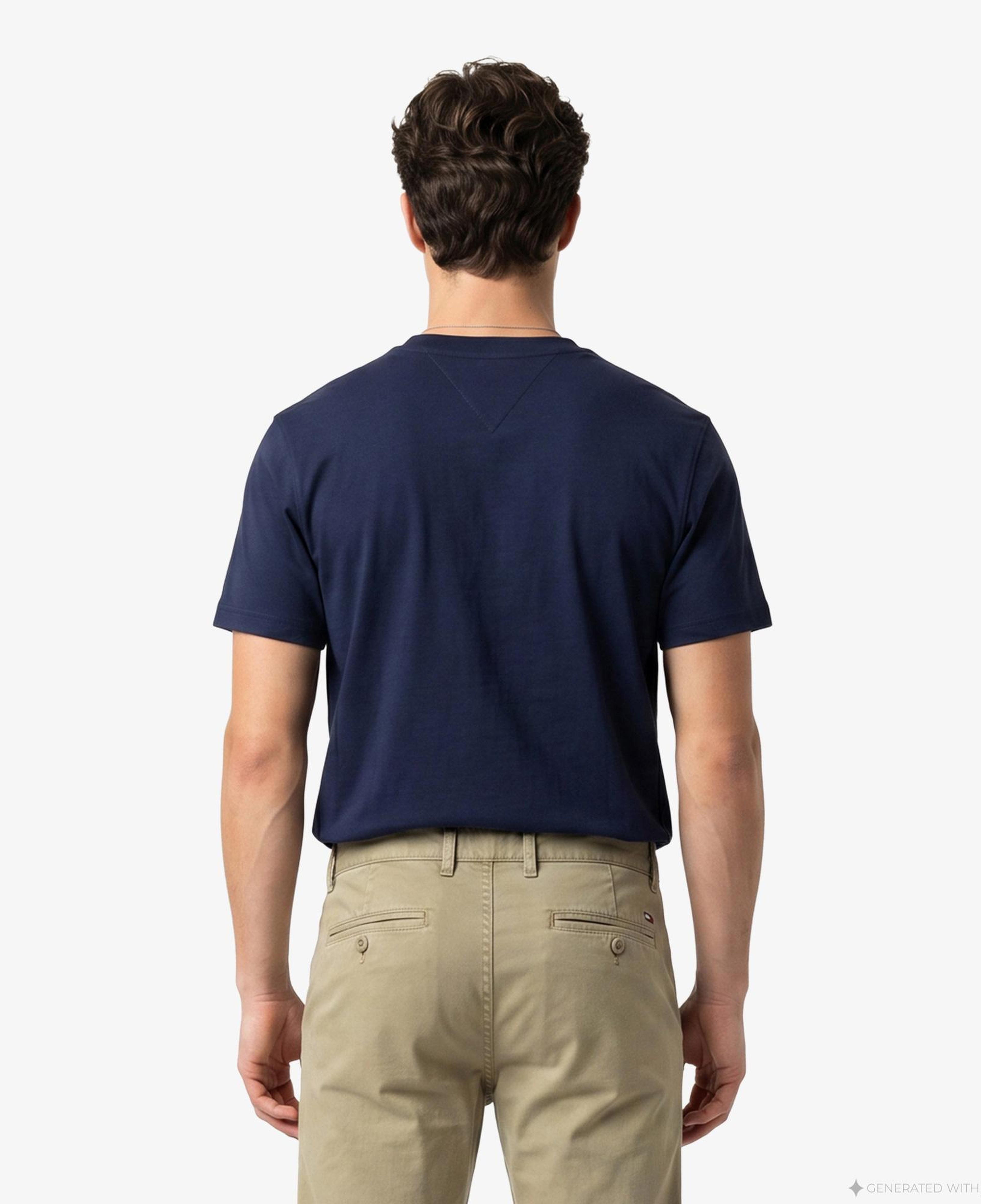 Tommy Hilfiger Swimshop Erkek Lacivert T-Shirt