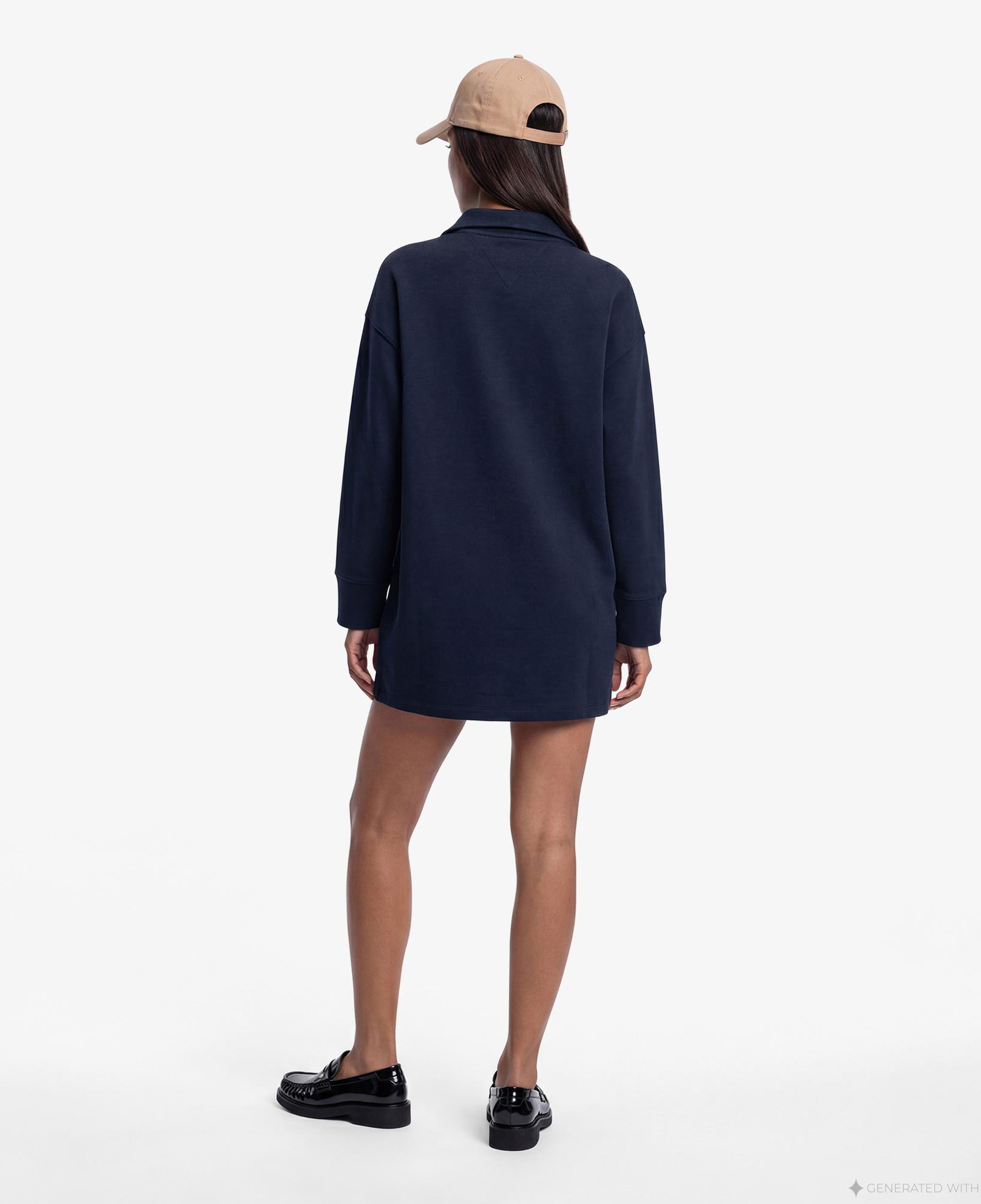 Tommy Hilfiger Script Kadın Lacivert Elbise