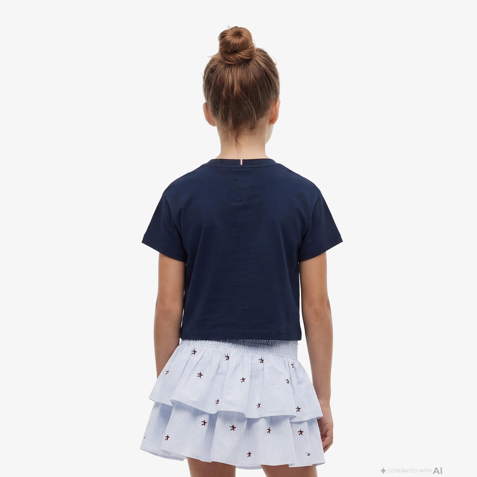 Tommy Hilfiger Heritage Çocuk Lacivert T-Shirt