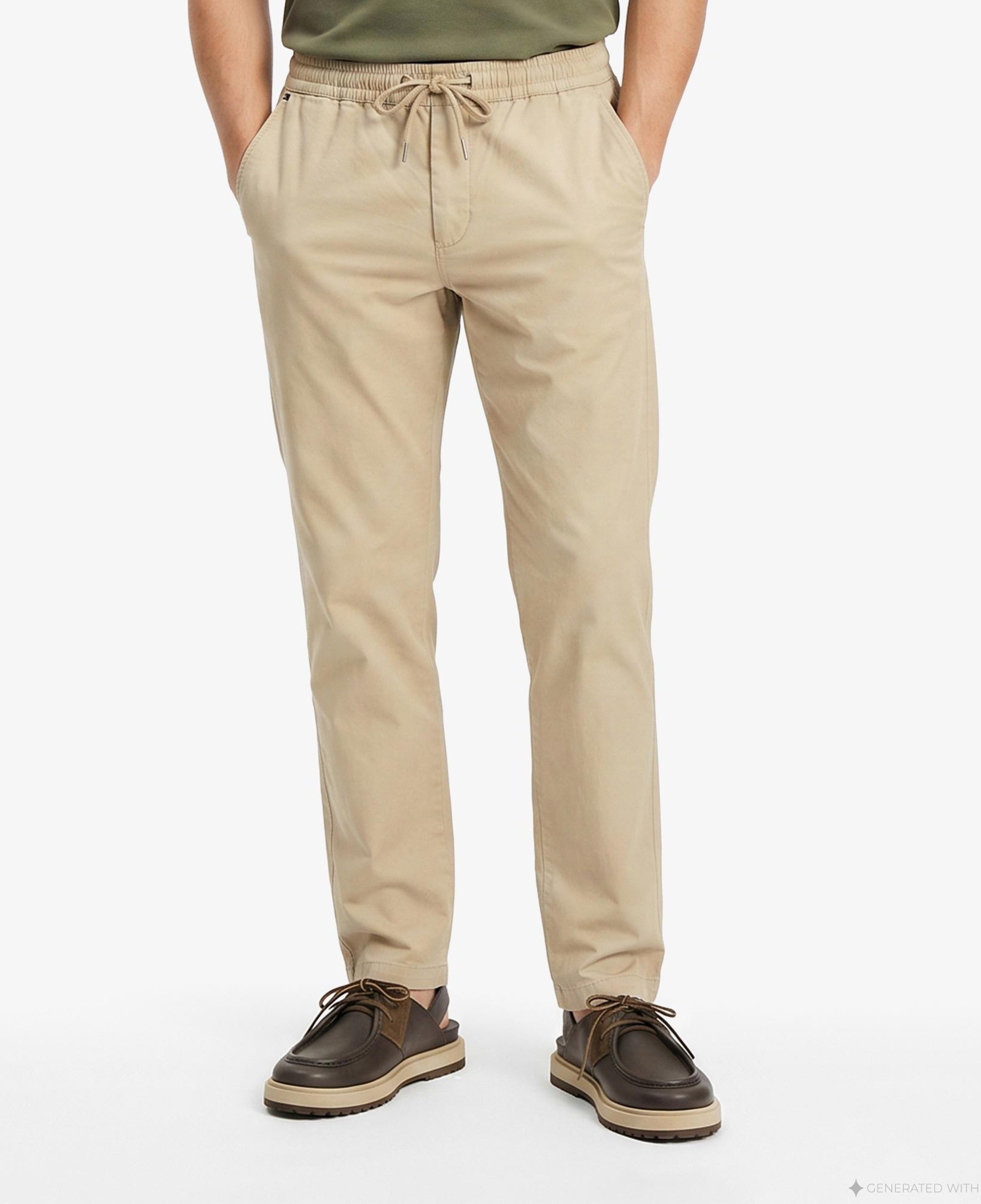 Tommy Hilfiger Seasonal Quality Erkek Haki Pantolon