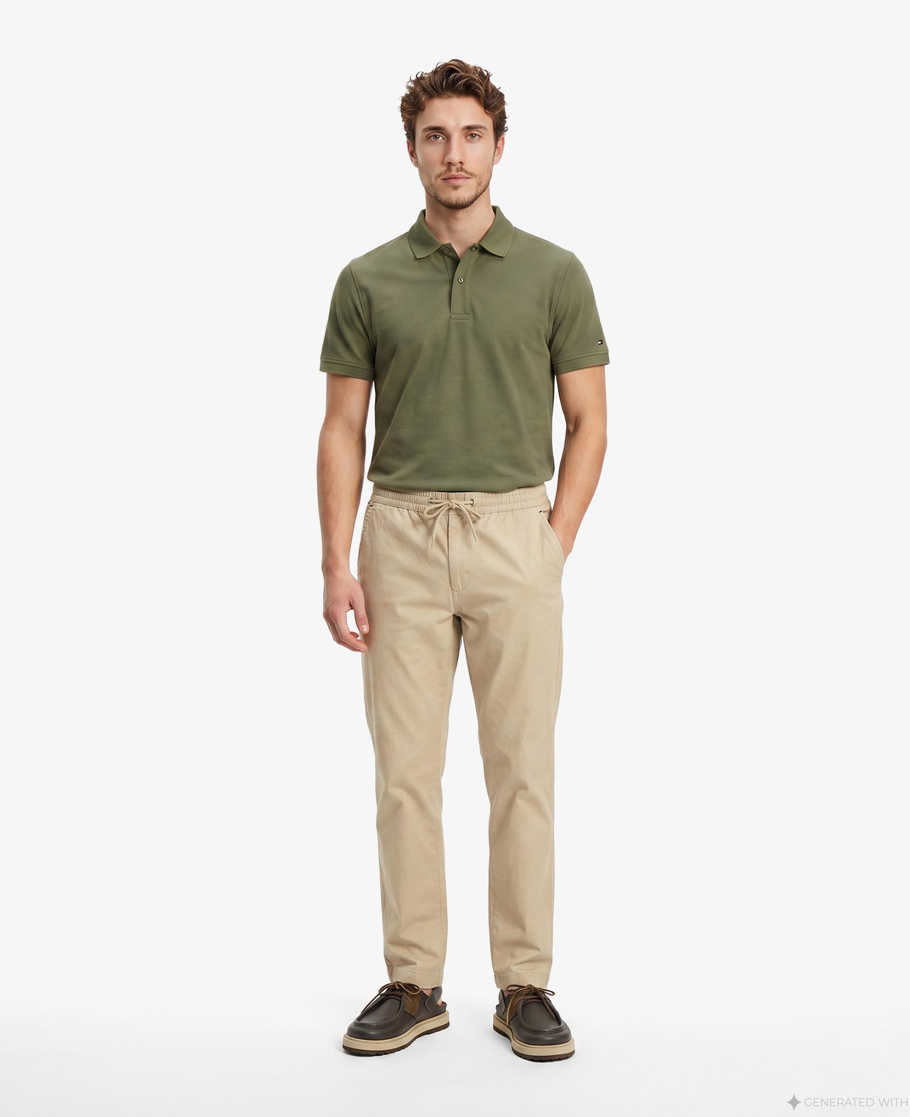 Tommy Hilfiger Seasonal Quality Erkek Haki Pantolon