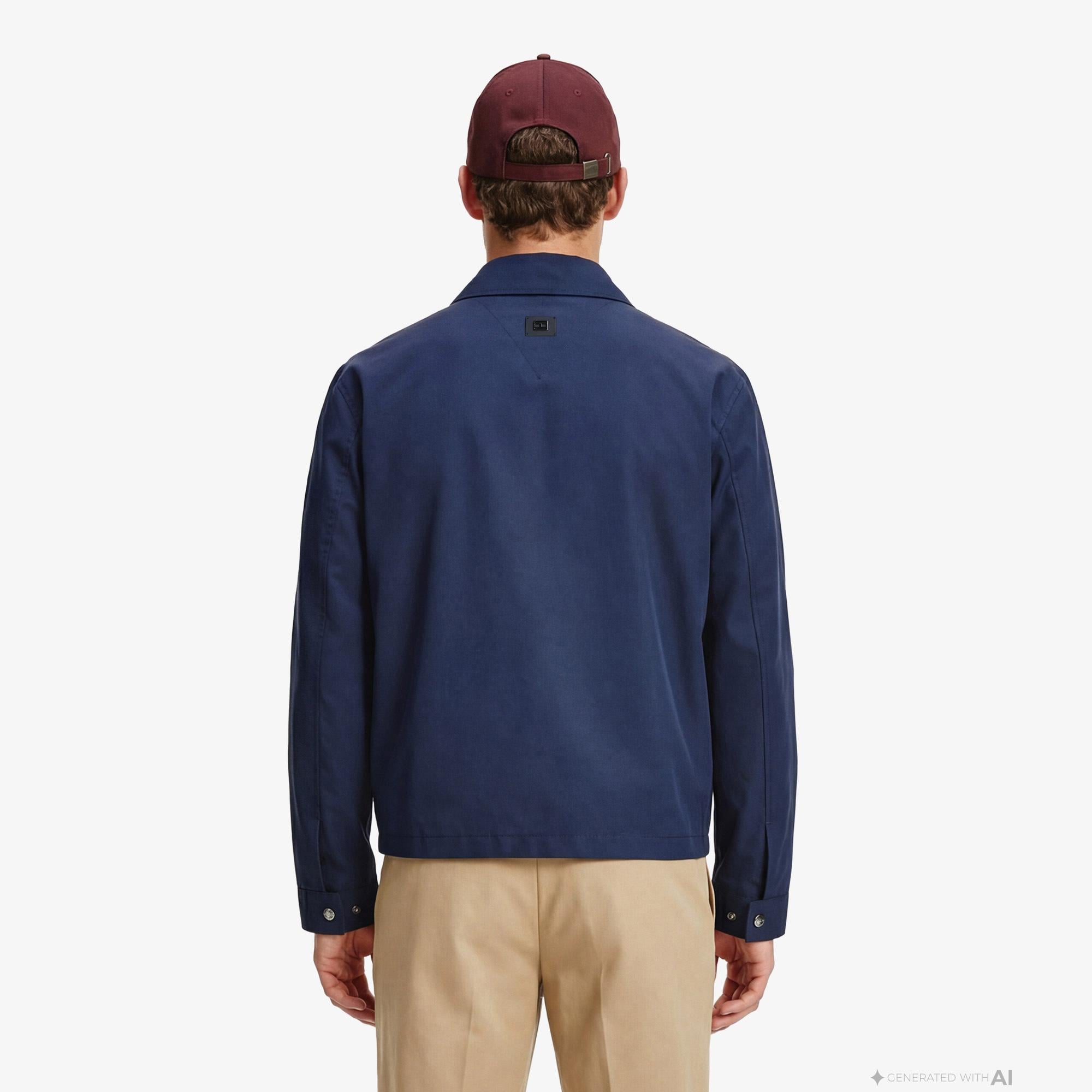 Tommy Hilfiger Dressed Casual Erkek Lacivert Ceket