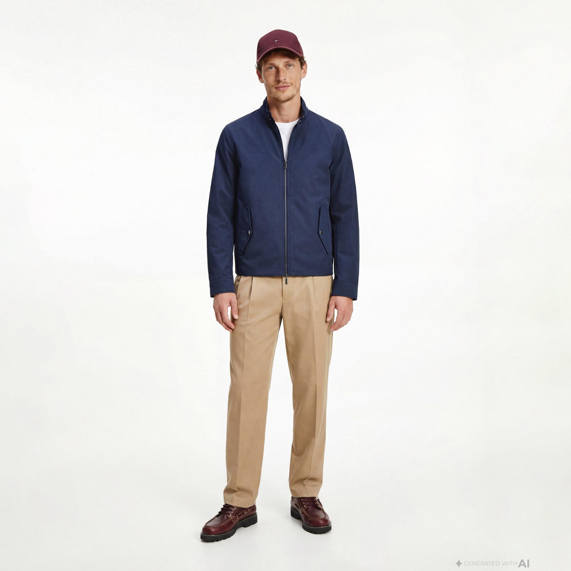 Tommy Hilfiger Dressed Casual Erkek Lacivert Ceket