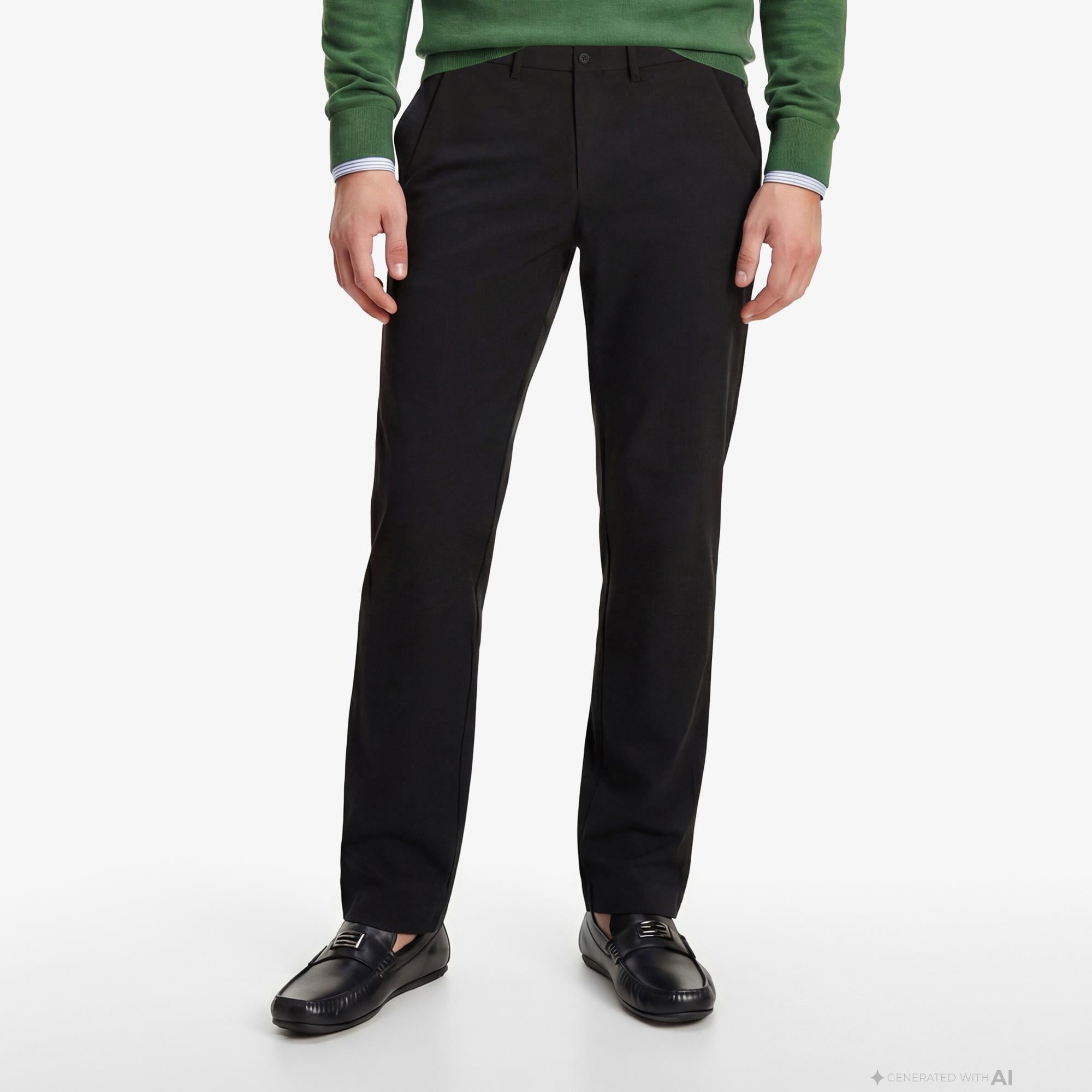 Tommy Hilfiger Performance Erkek Siyah Pantolon