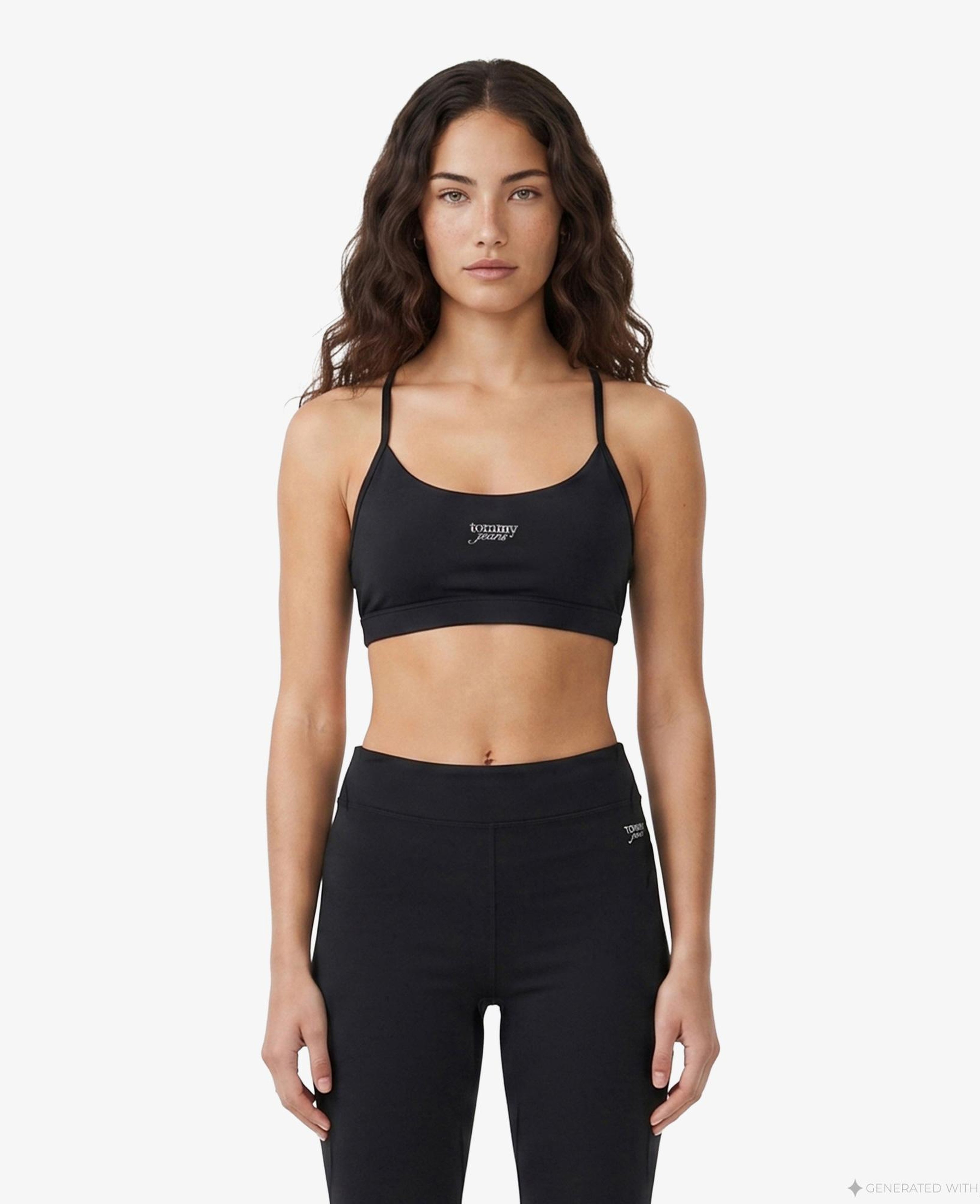 Tommy Hilfiger Body Essentials Kadın Siyah T-Shirt