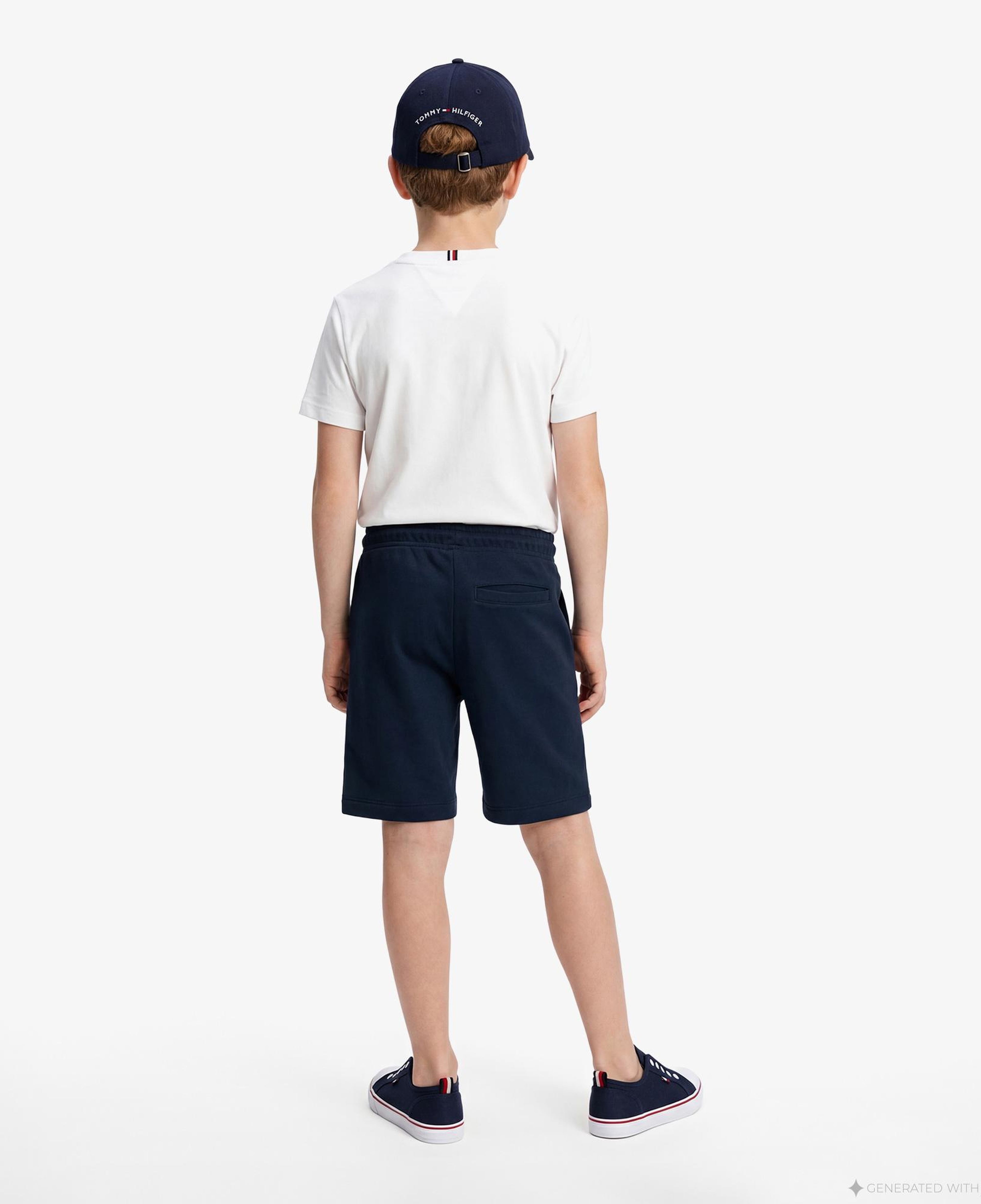 Tommy Hilfiger Monotype Çocuk Beyaz Eşofman Takımı