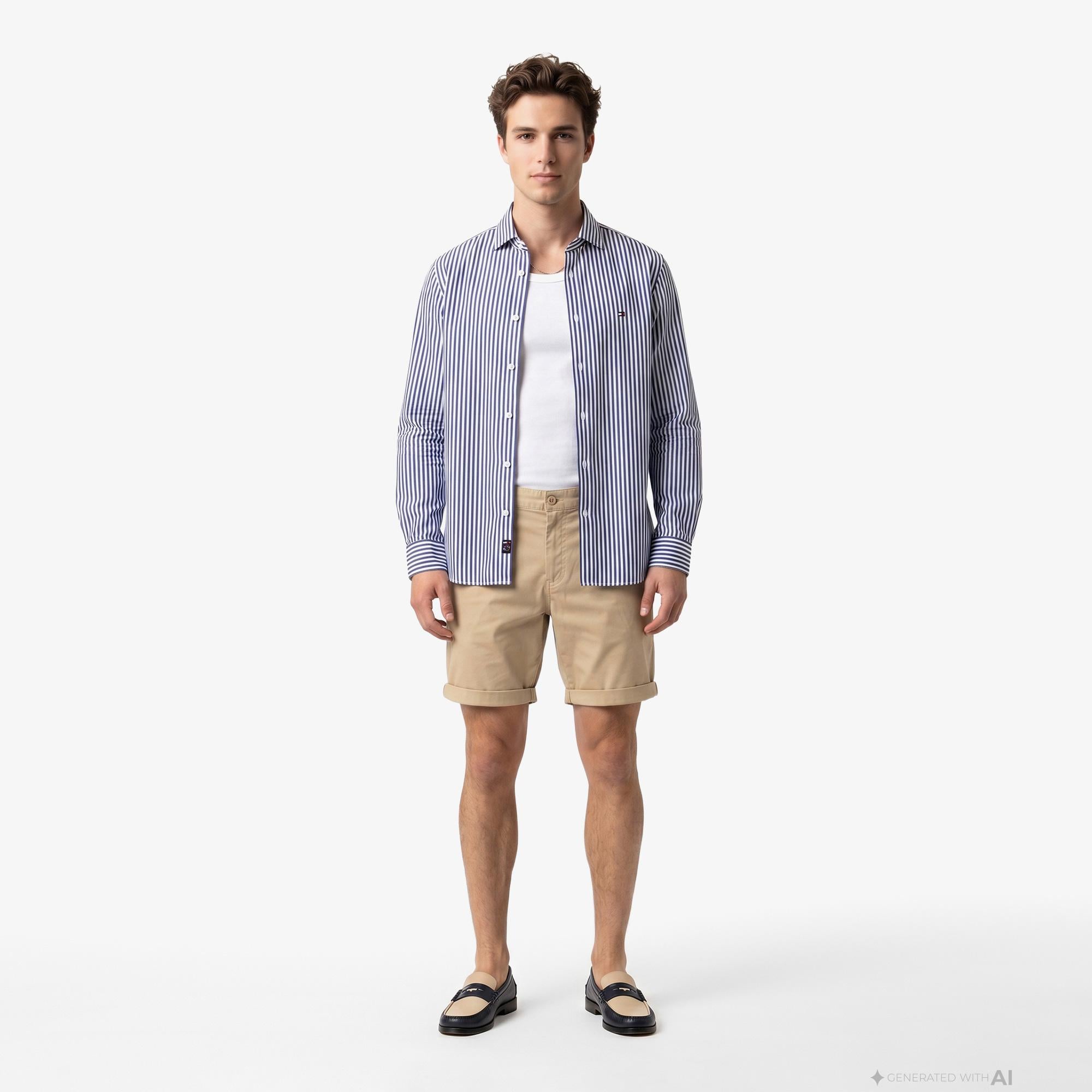Tommy Hilfiger Scanton Erkek Bej Şort