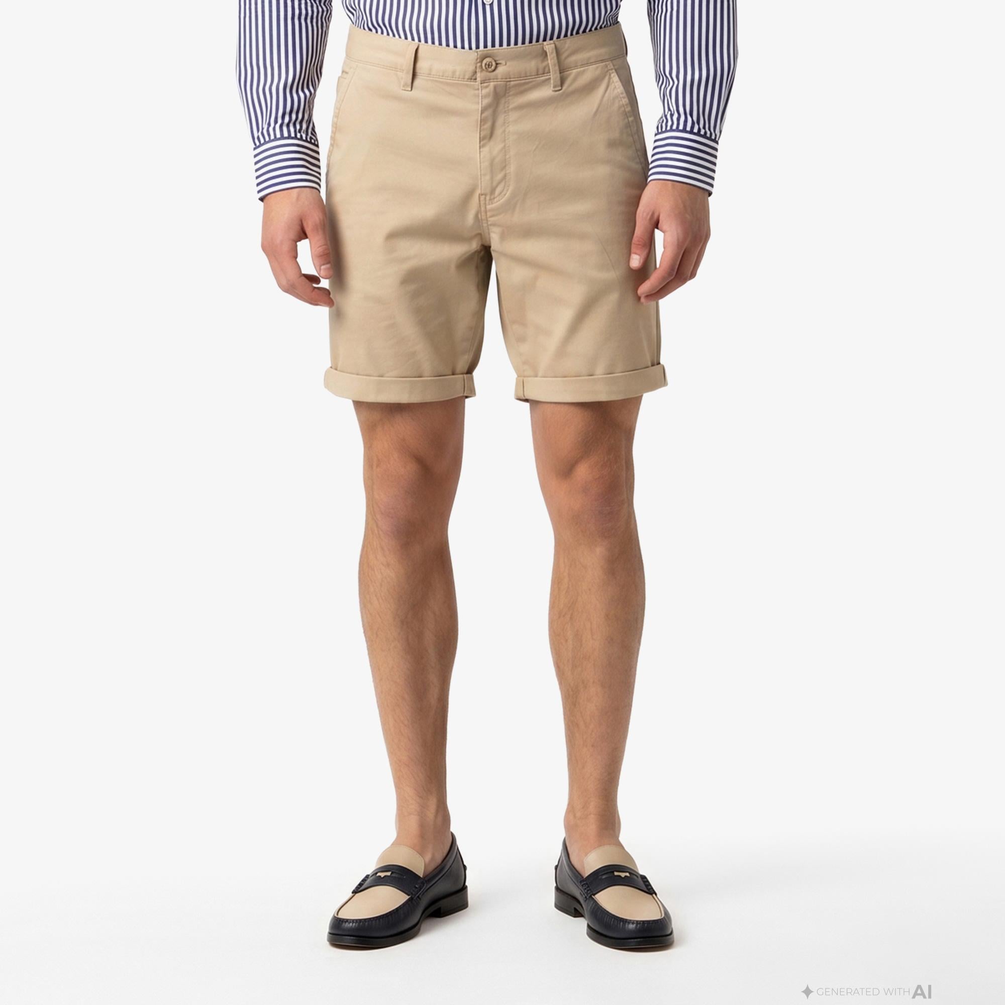Tommy Hilfiger Scanton Erkek Bej Şort