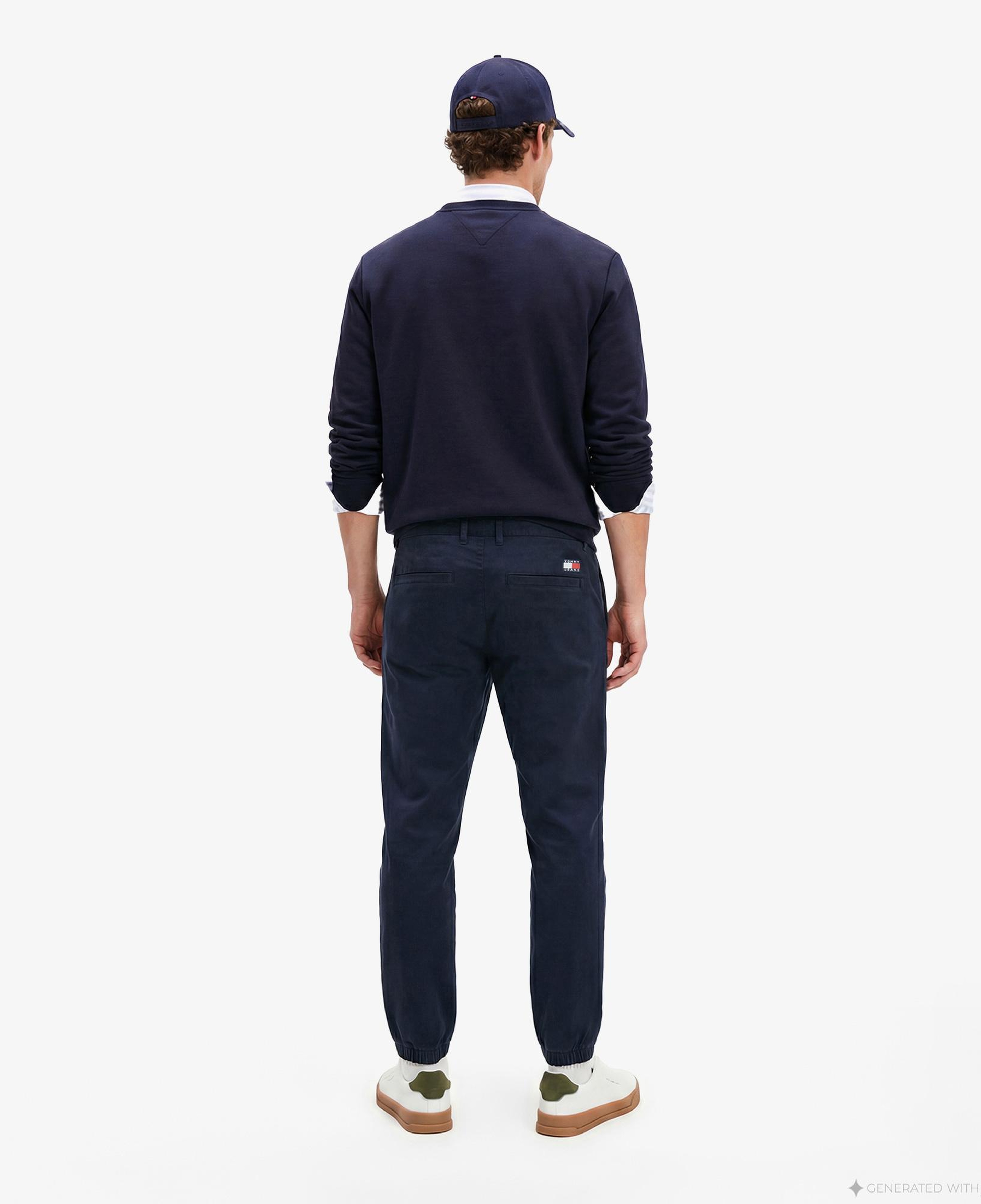 Tommy Hilfiger Scanton Erkek Lacivert Pantolon