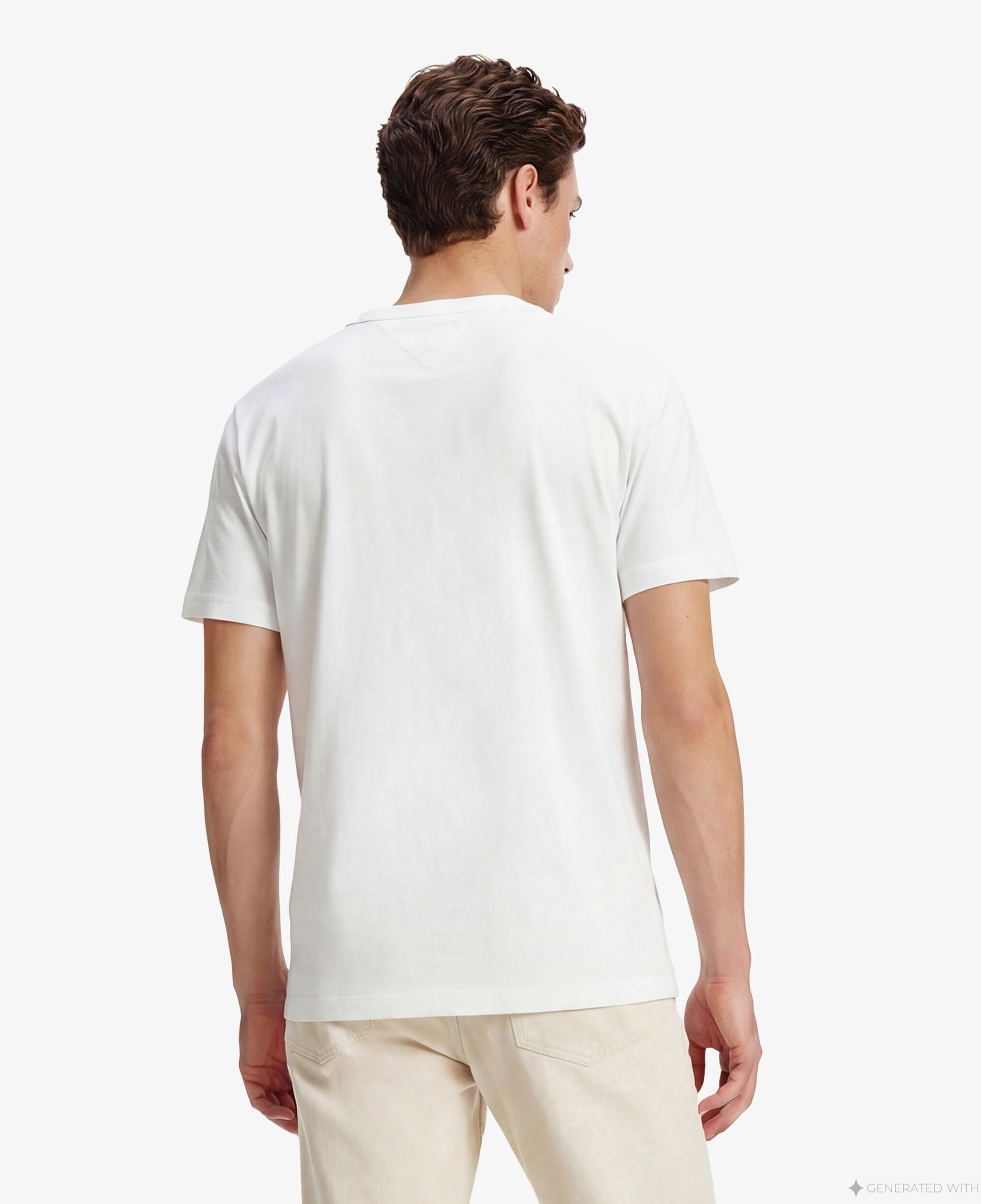 Tommy Hilfiger Brand Love Graphic Erkek Beyaz T-Shirt