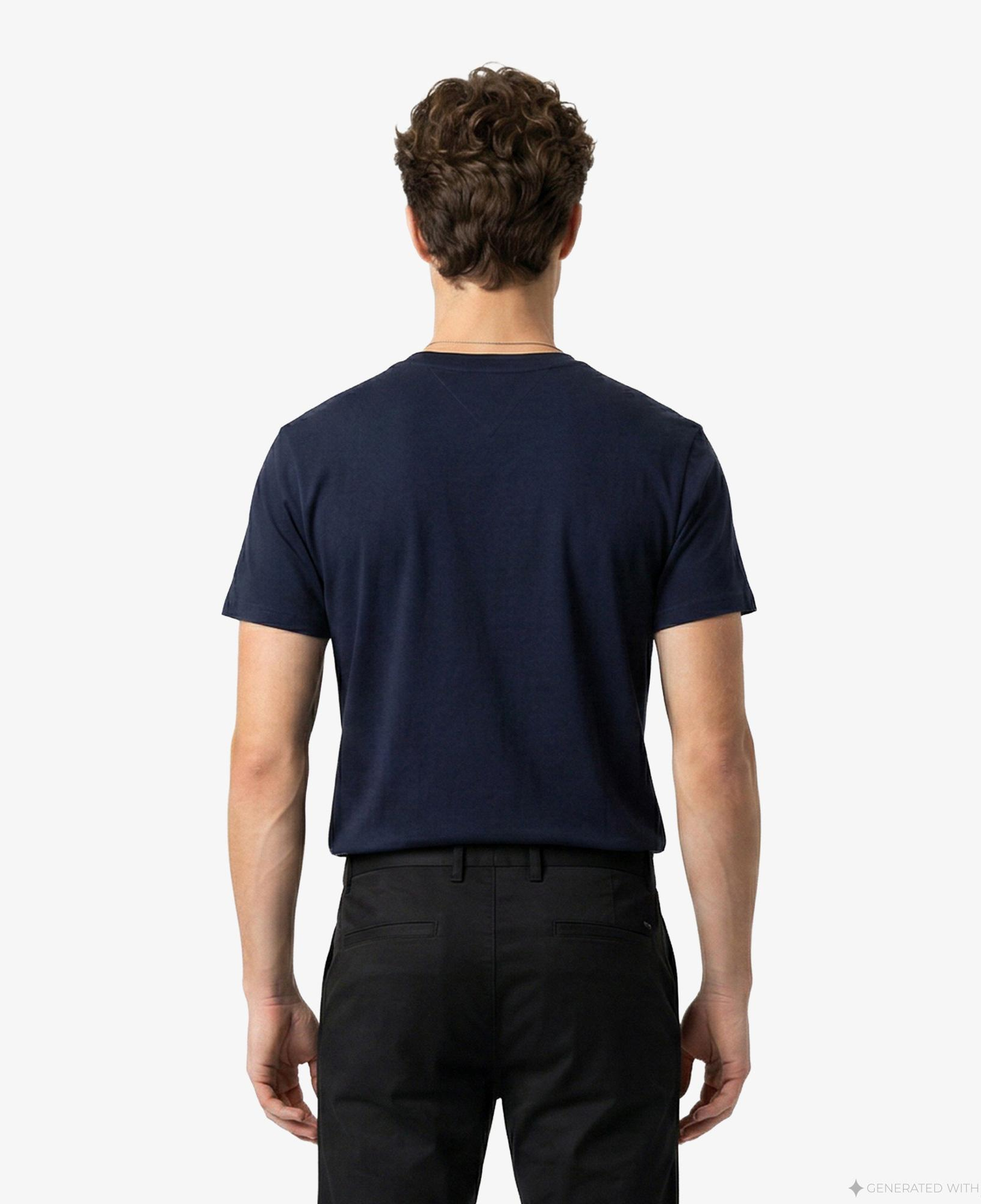 Tommy Hilfiger New Launch Erkek Lacivert T-Shirt