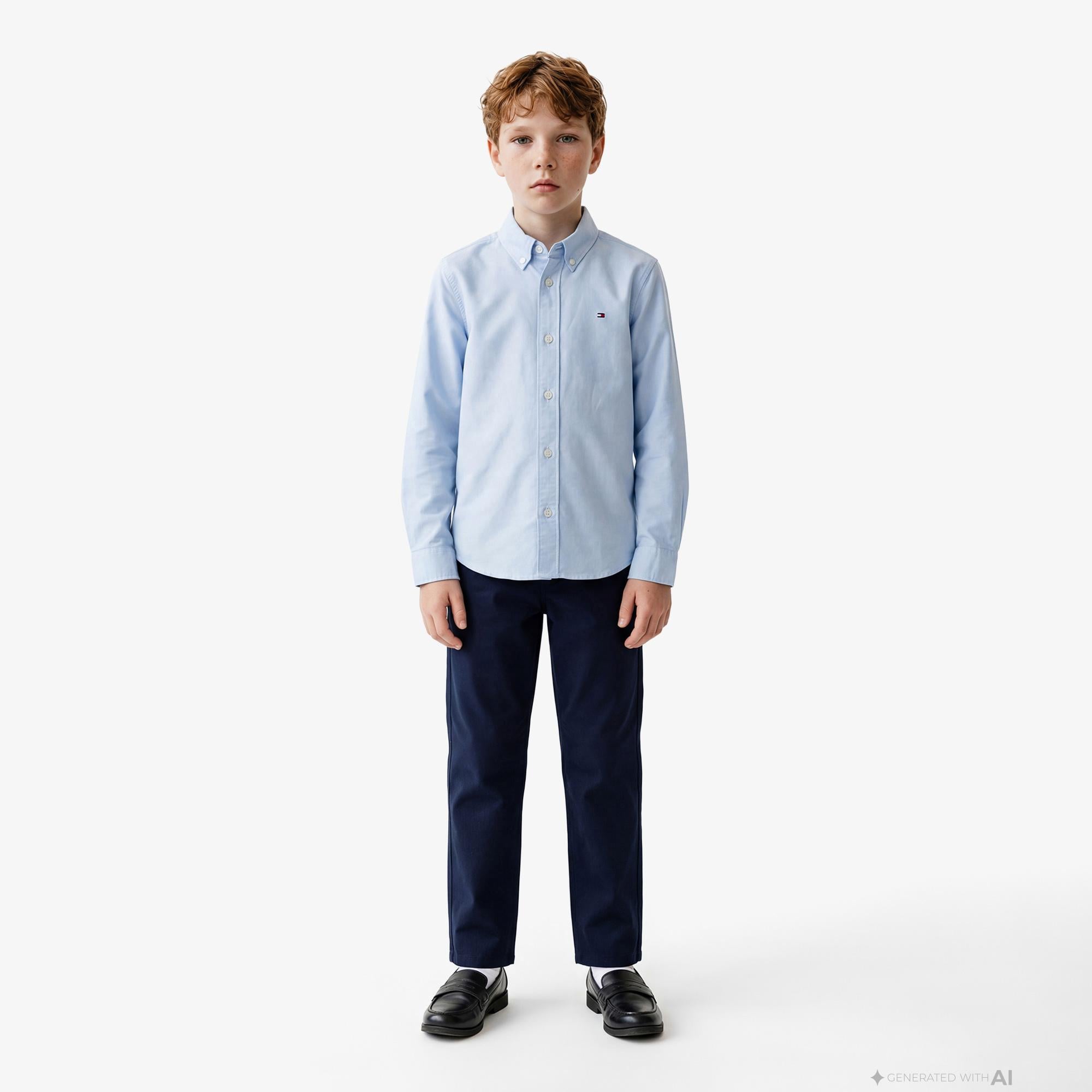 Tommy Hilfiger Essentials Çocuk Lacivert Pantolon
