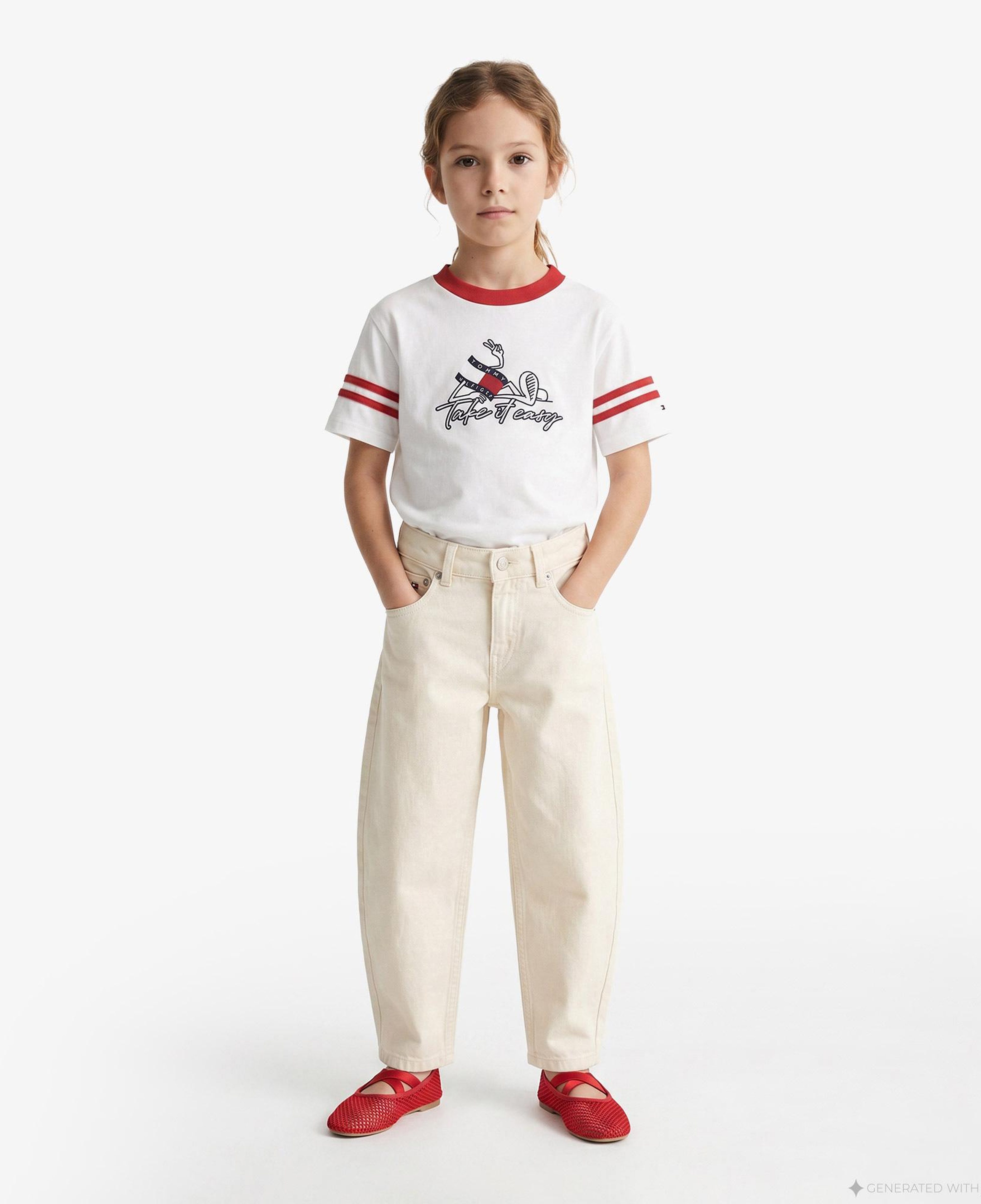 Tommy Hilfiger Denim Çocuk Mavi Jean