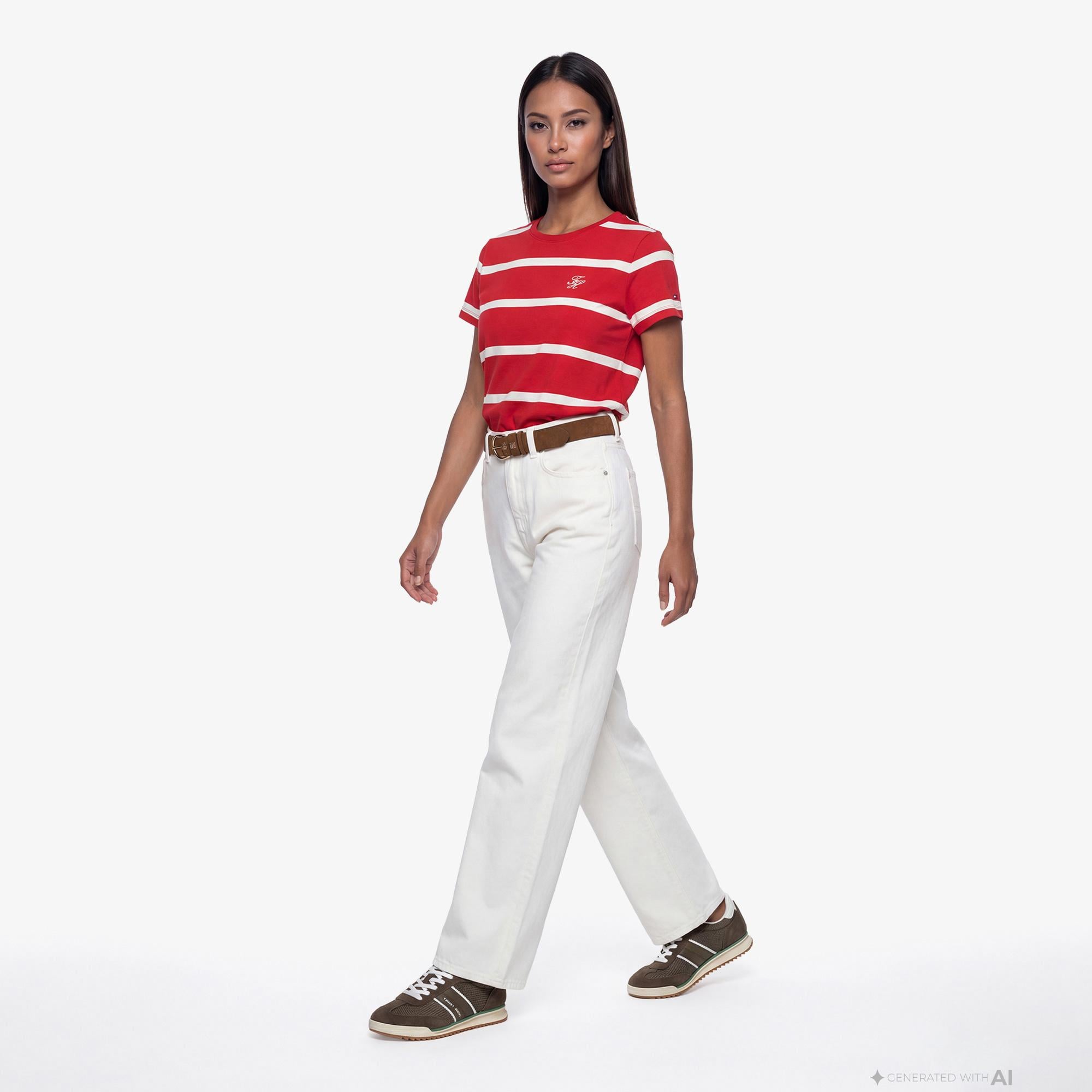 Tommy Hilfiger Kadın Beyaz Jean
