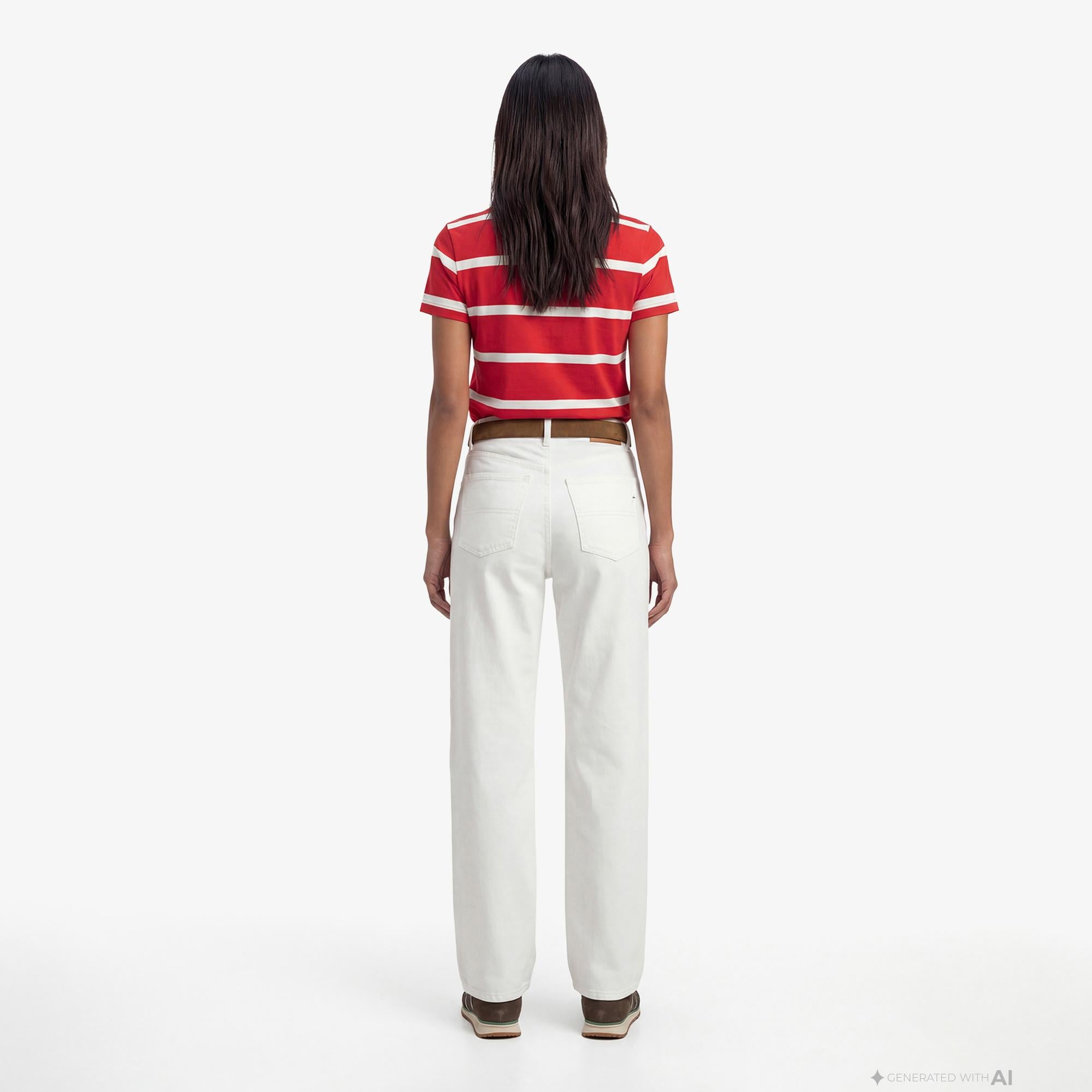 Tommy Hilfiger Kadın Beyaz Jean