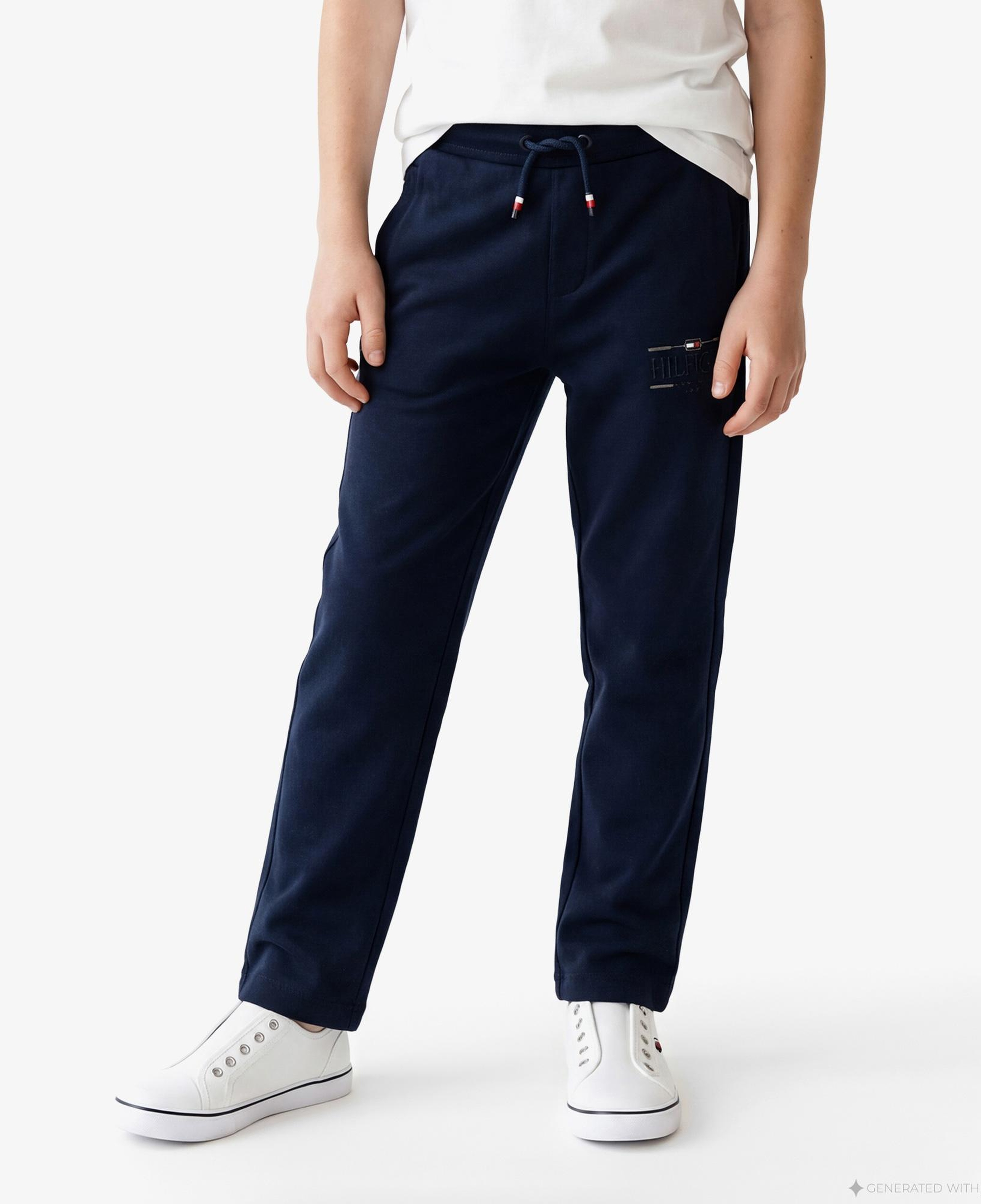 Tommy Hilfiger Icons Çocuk Lacivert Eşofman Altı