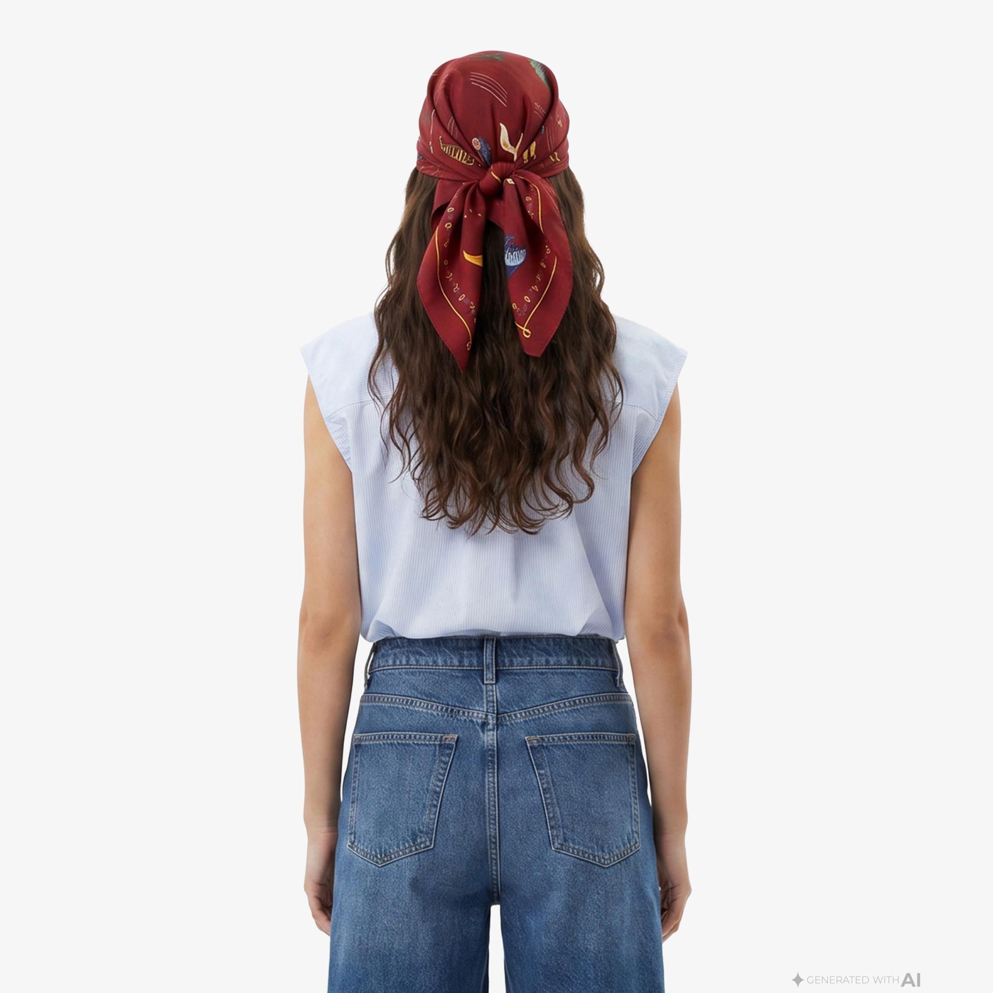 Tommy Hilfiger Denim Essentials Kadın Mavi Gömlek