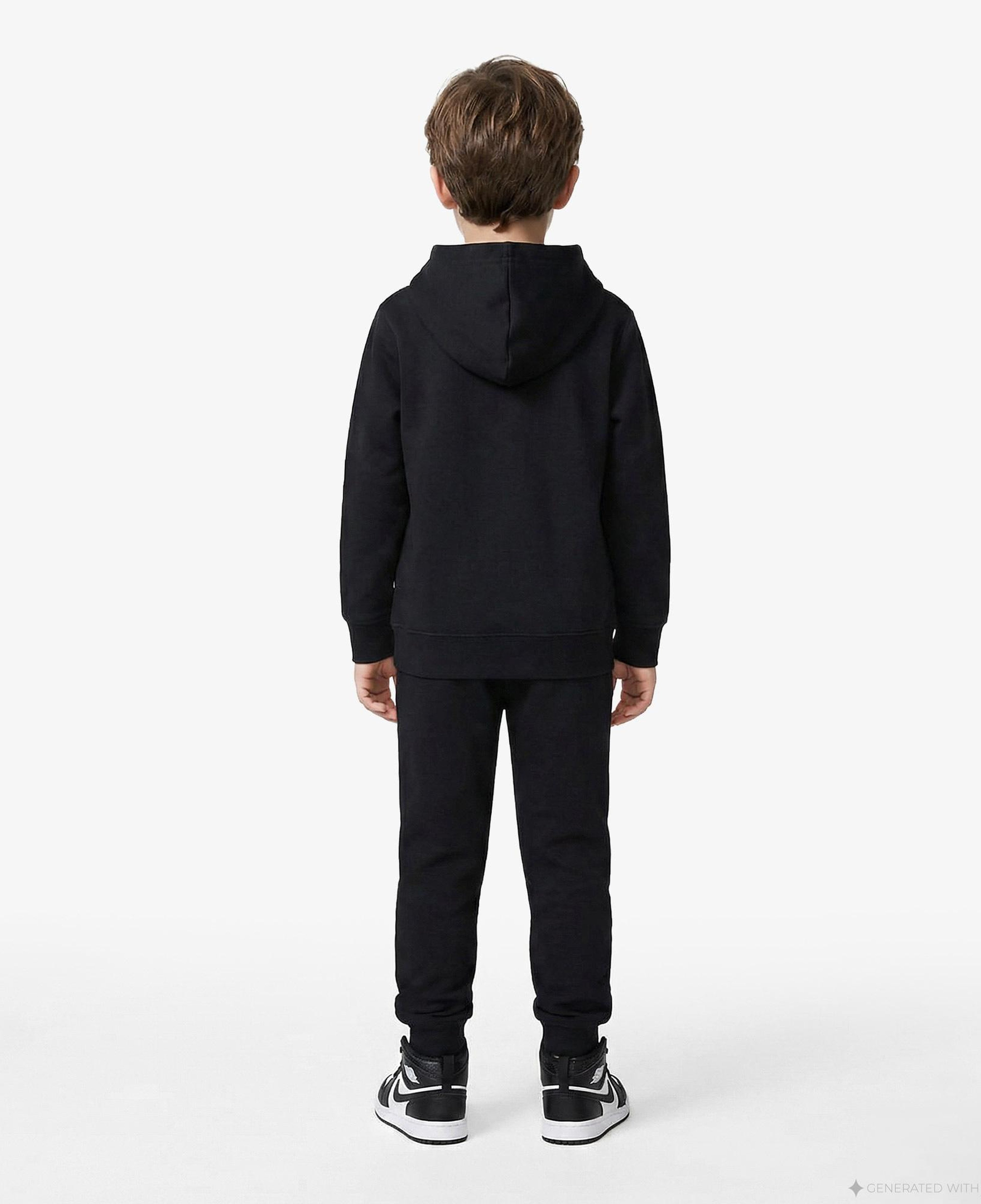 Jordan Fleece Pullover Çocuk Siyah Kapüşonlu Sweatshirt