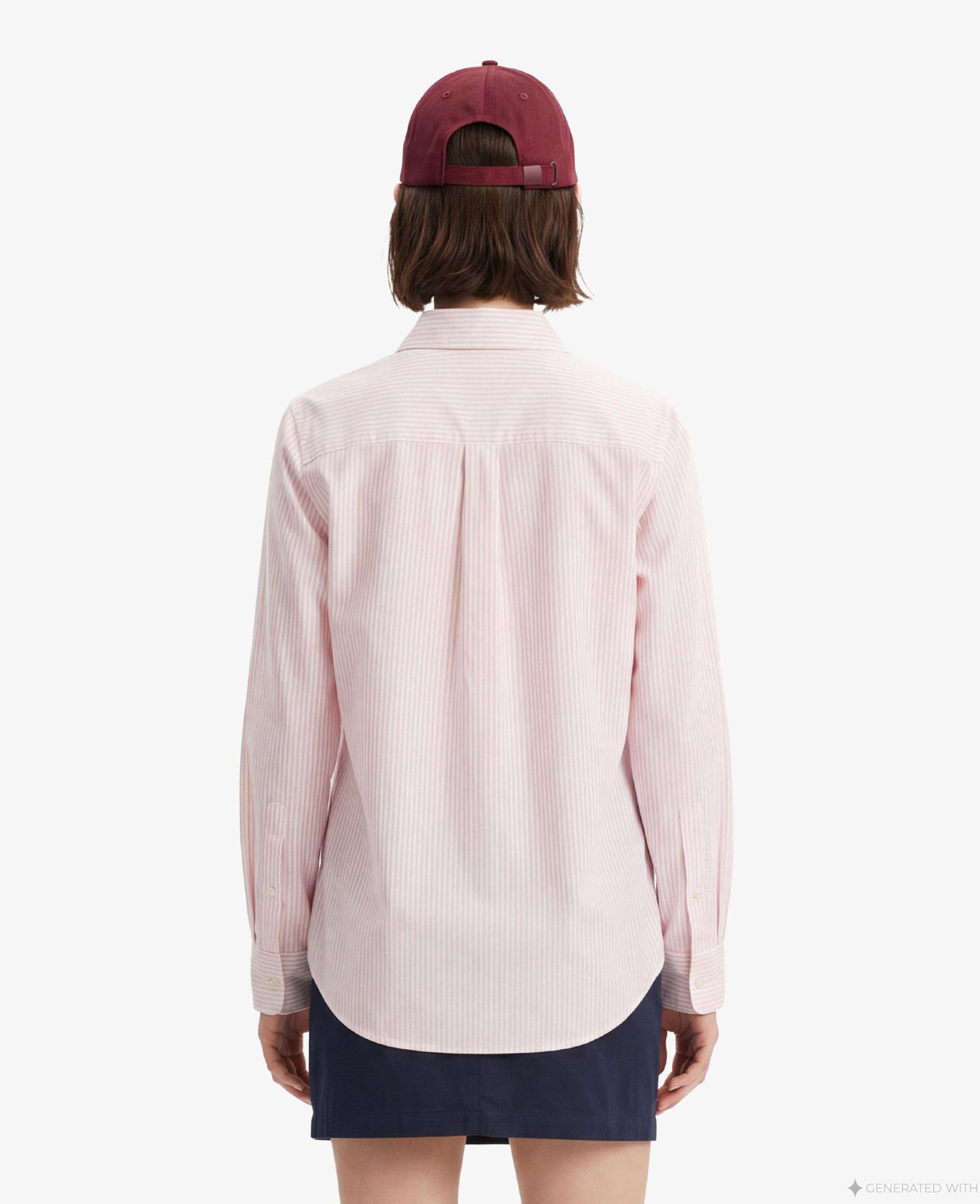 Tommy Hilfiger Essentials Poplin Kadın Pembe Gömlek