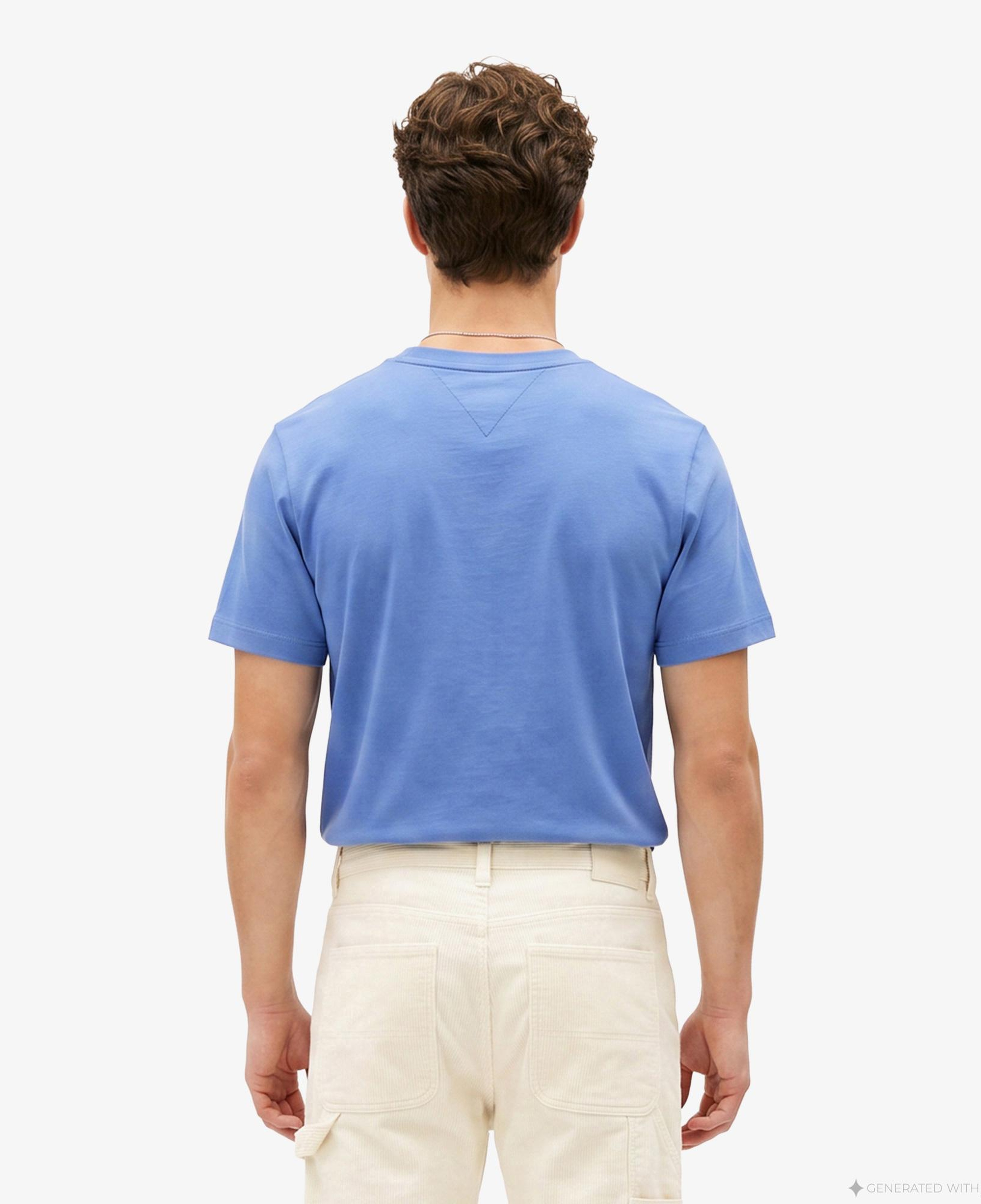 Tommy Hilfiger Swimshop Erkek Mavi T-Shirt