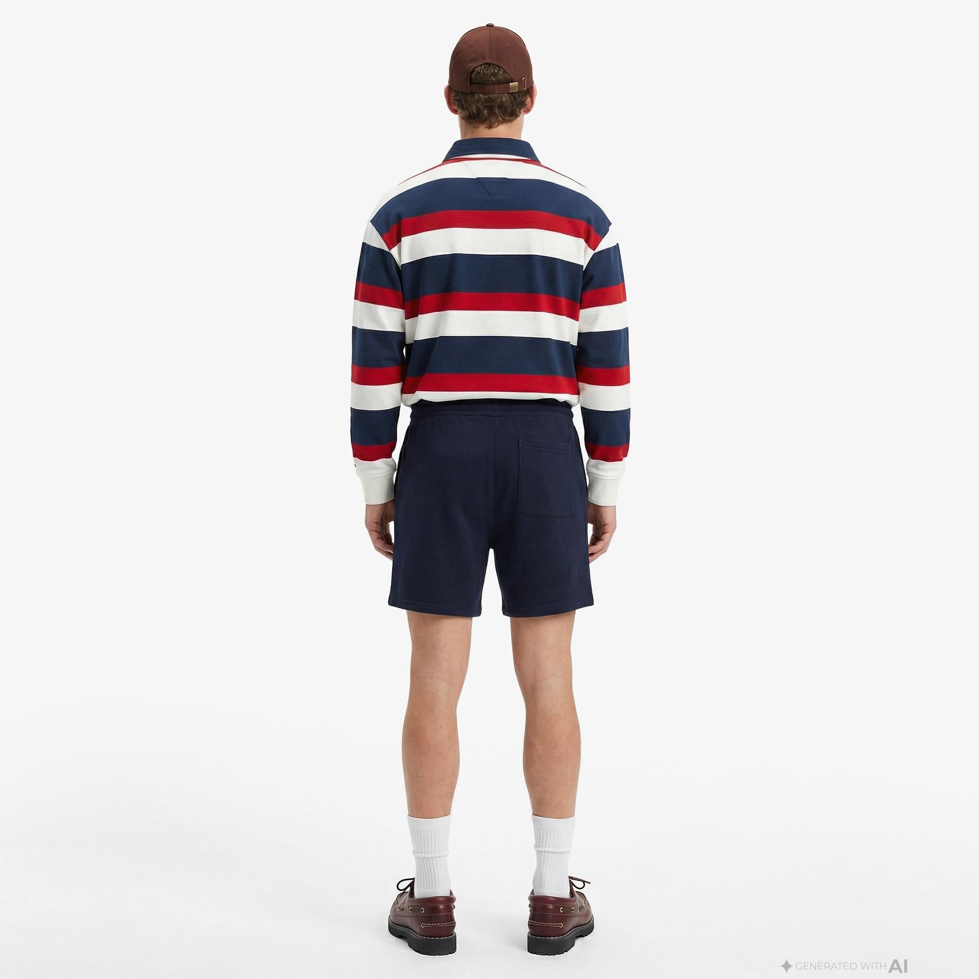 Tommy Hilfiger Classic Flag Erkek Lacivert Şort
