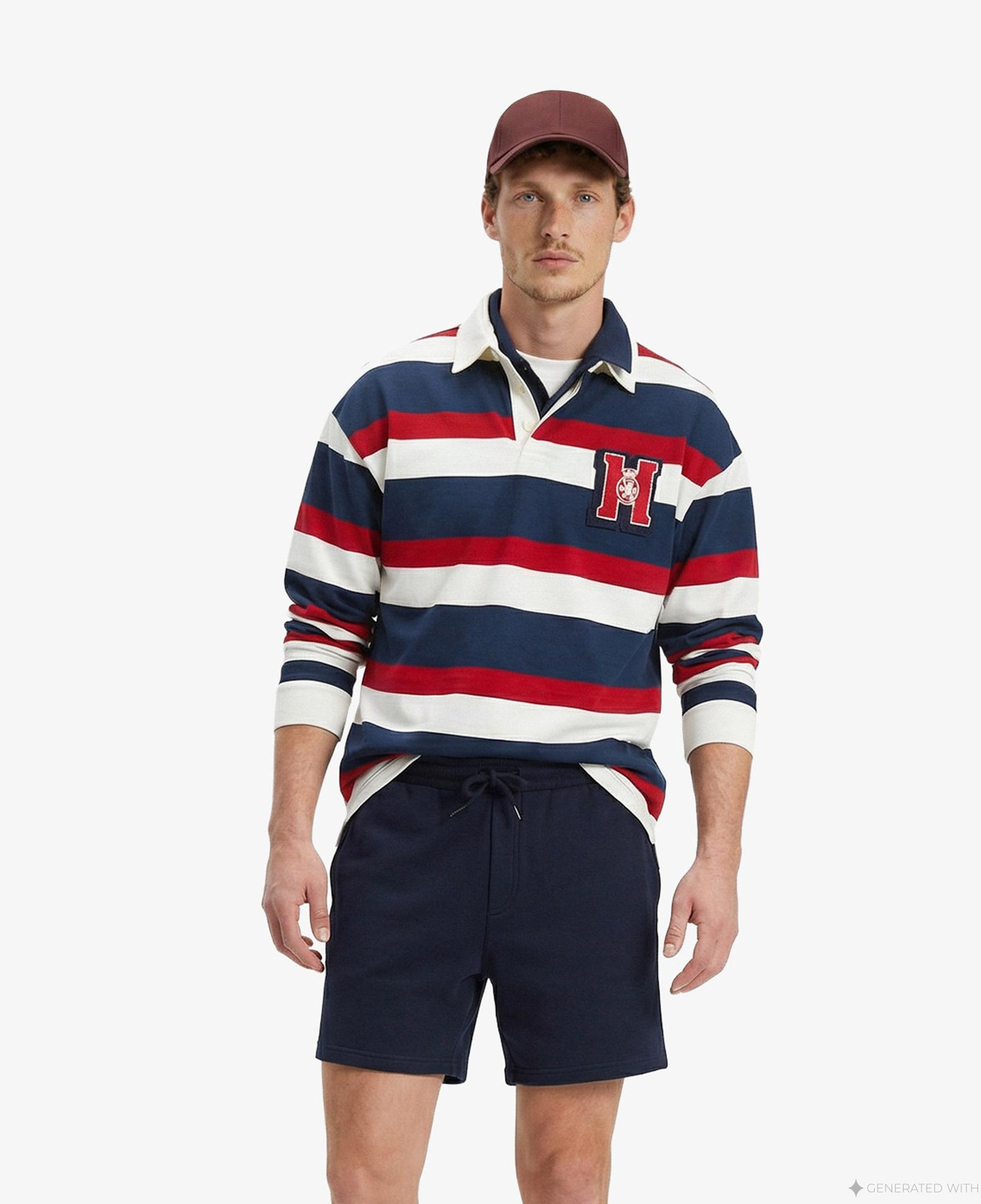 Tommy Hilfiger Classic Flag Erkek Lacivert Şort