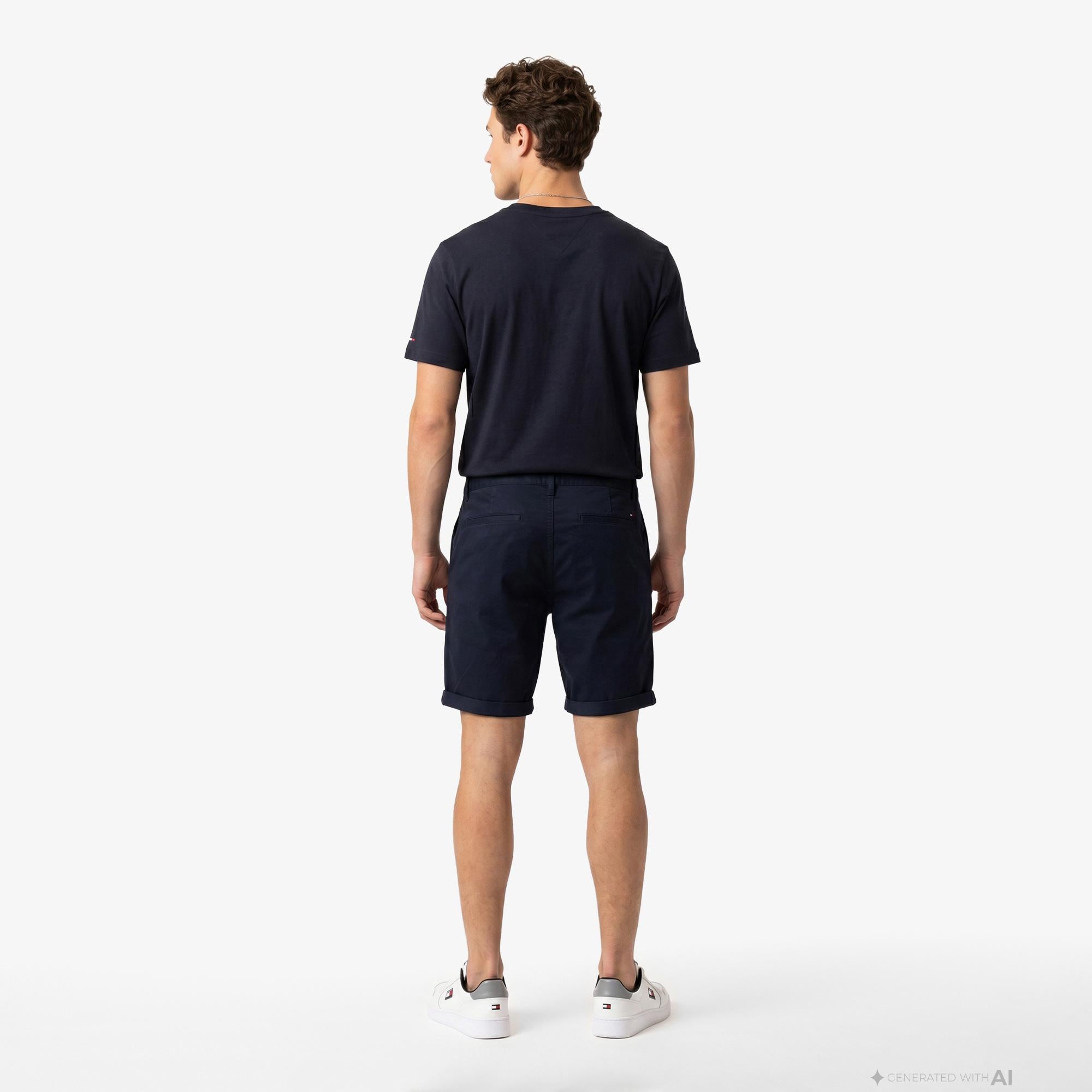 Tommy Hilfiger Scanton Erkek Lacivert Şort