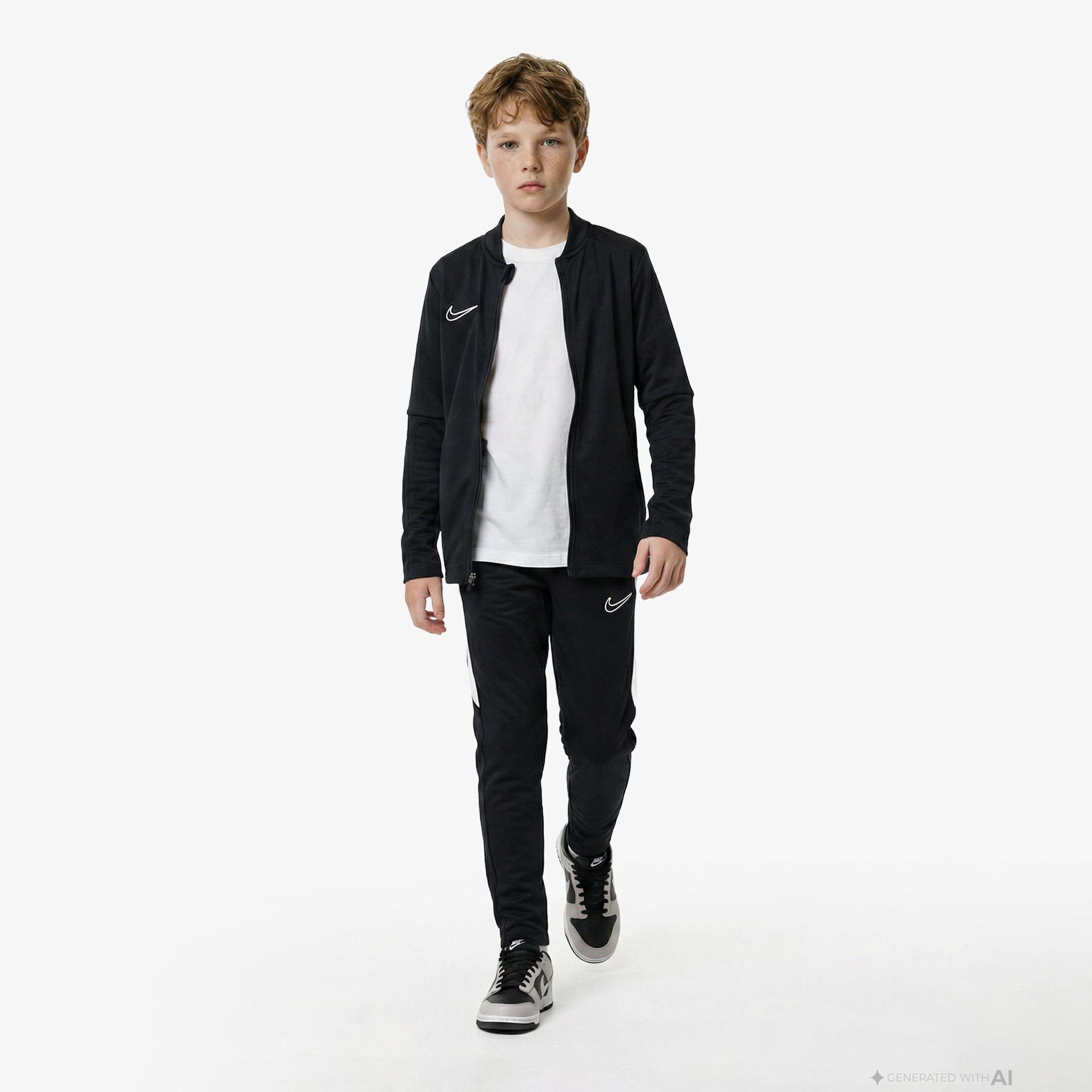 Nike Df Acd25 Track Suit K -Pd Çocuk Beyaz Eşofman Takımı