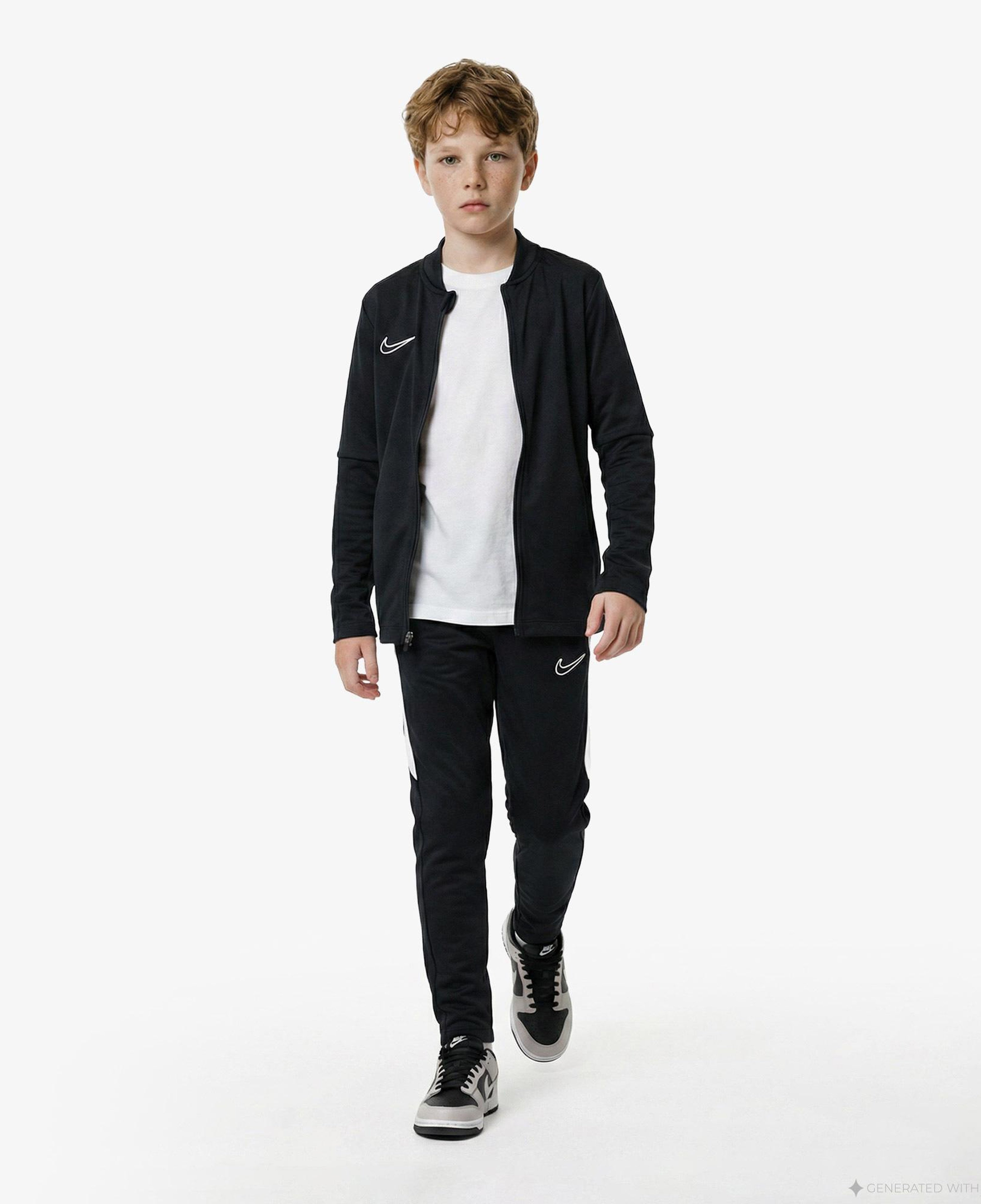 Nike Df Acd25 Track Suit K -Pd Çocuk Beyaz Eşofman Takımı
