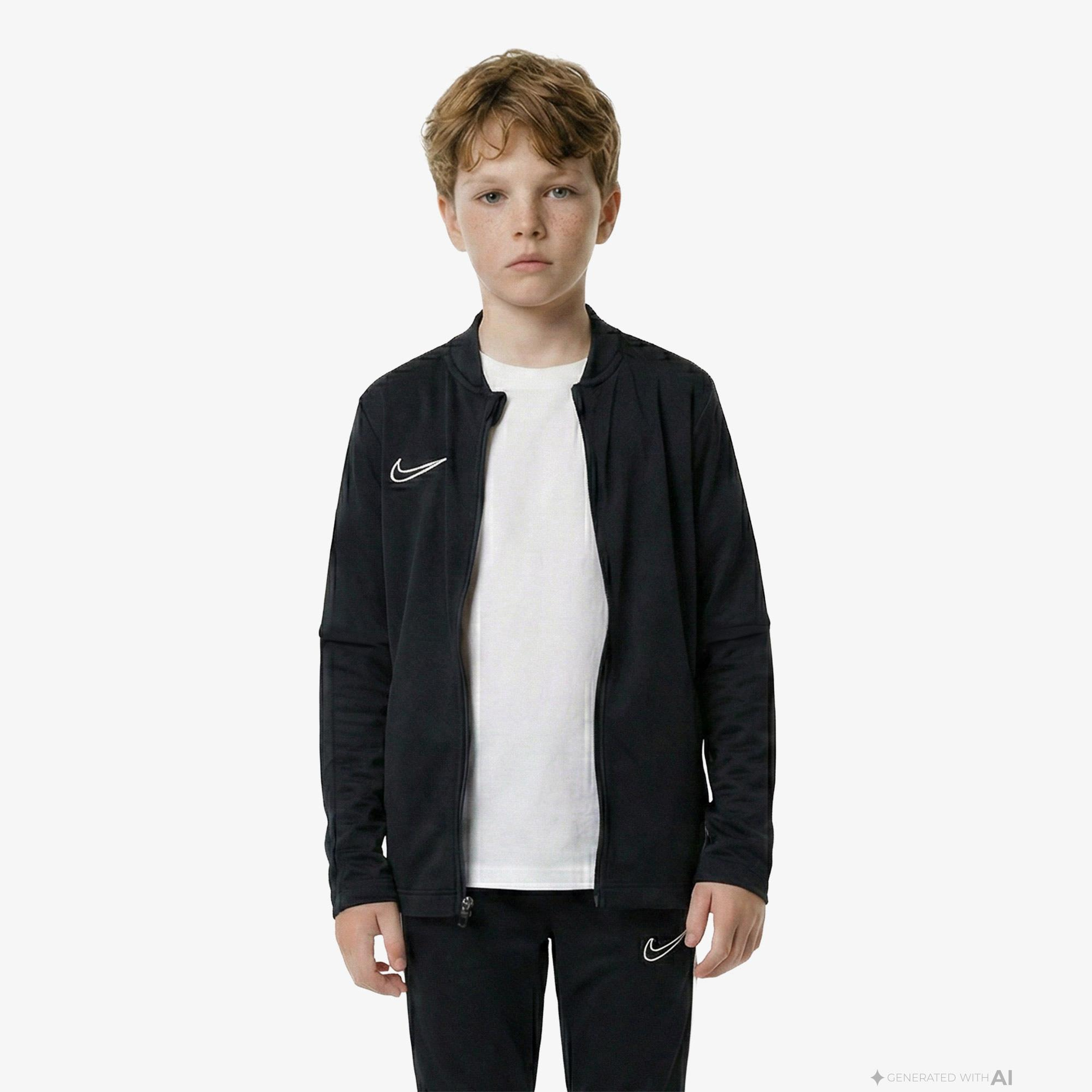 Nike Df Acd25 Track Suit K -Pd Çocuk Beyaz Eşofman Takımı
