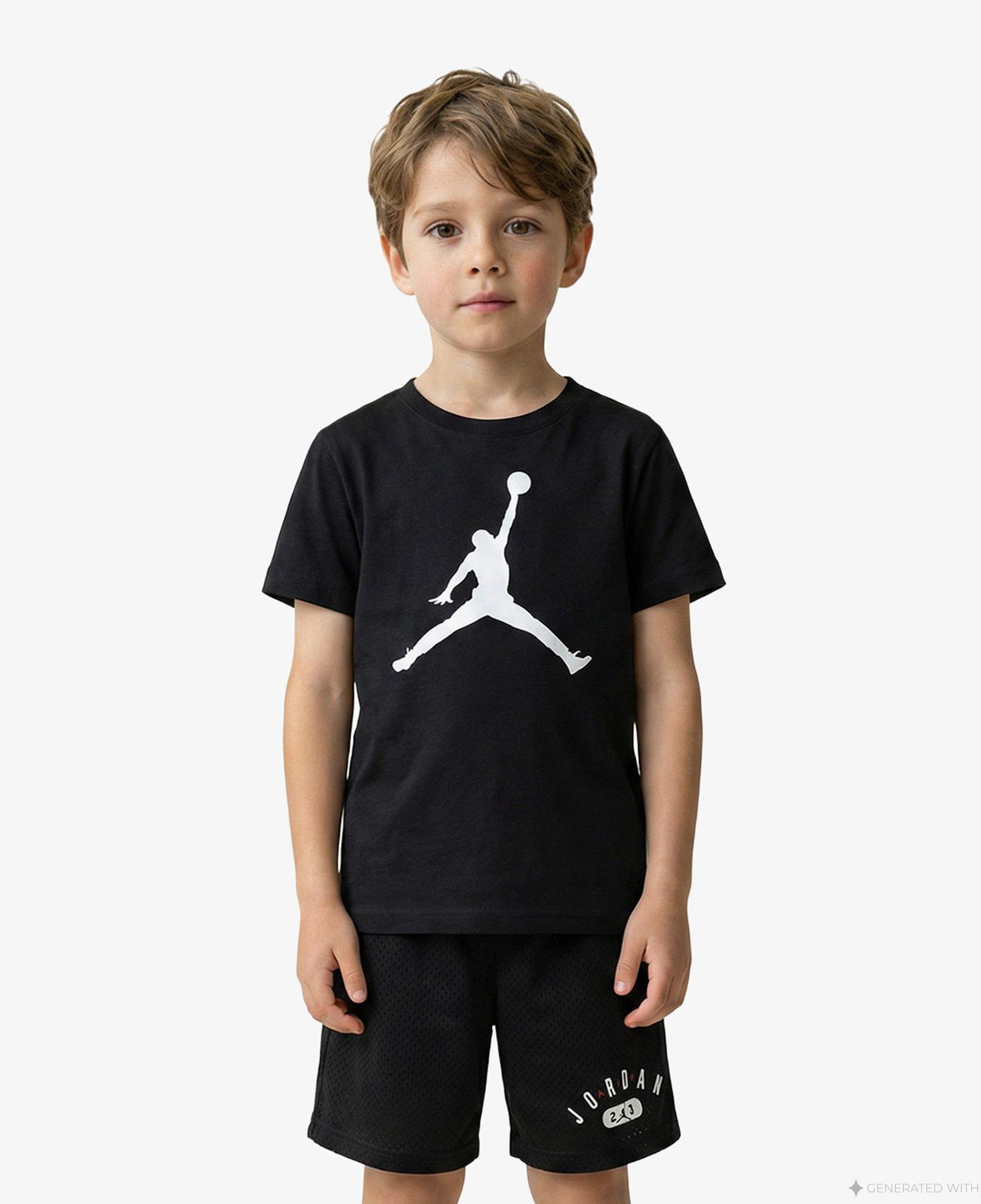 Jordan Jumpman Çocuk Siyah T-Shirt