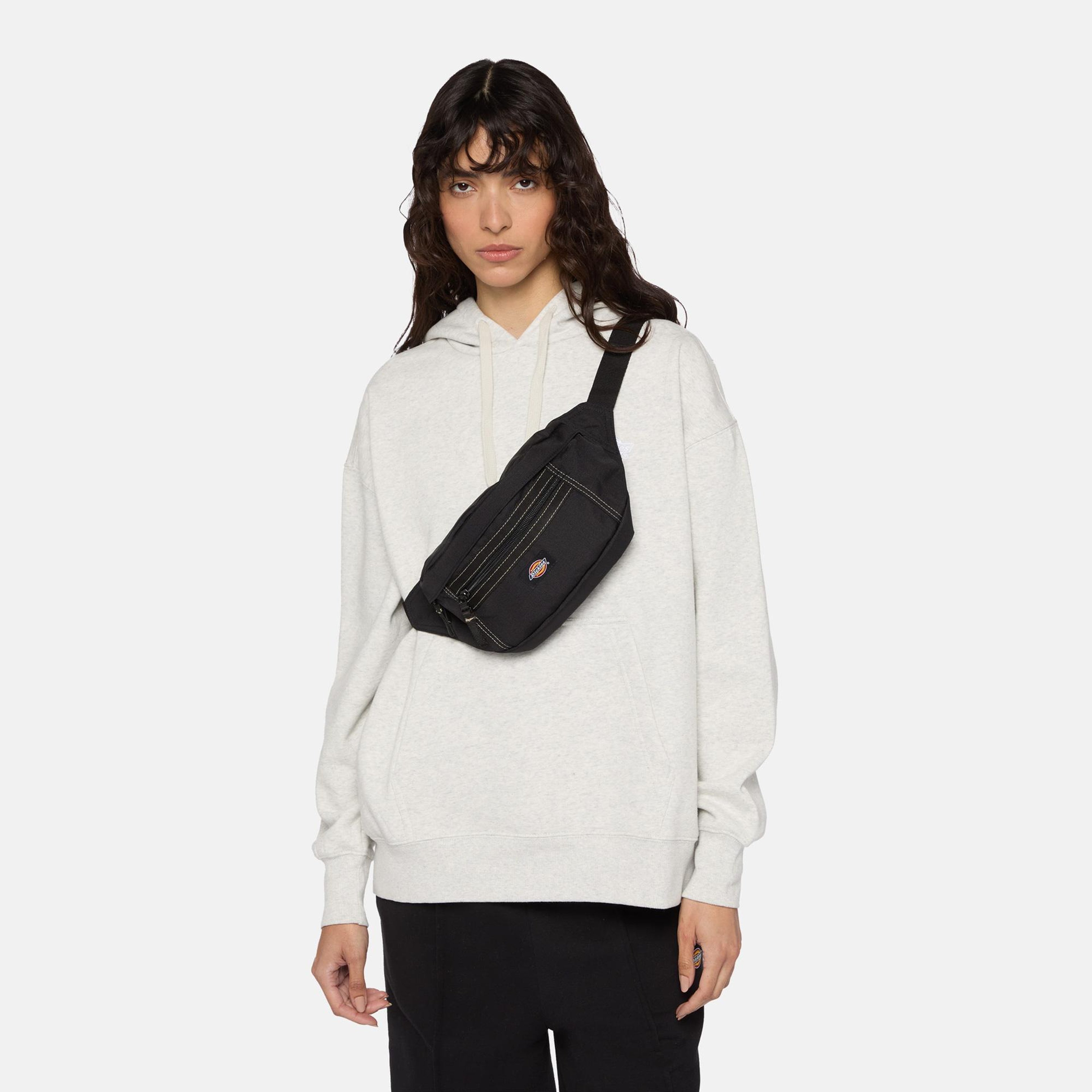 Dickies Ashville Pouch Unisex Siyah Bel Çantası