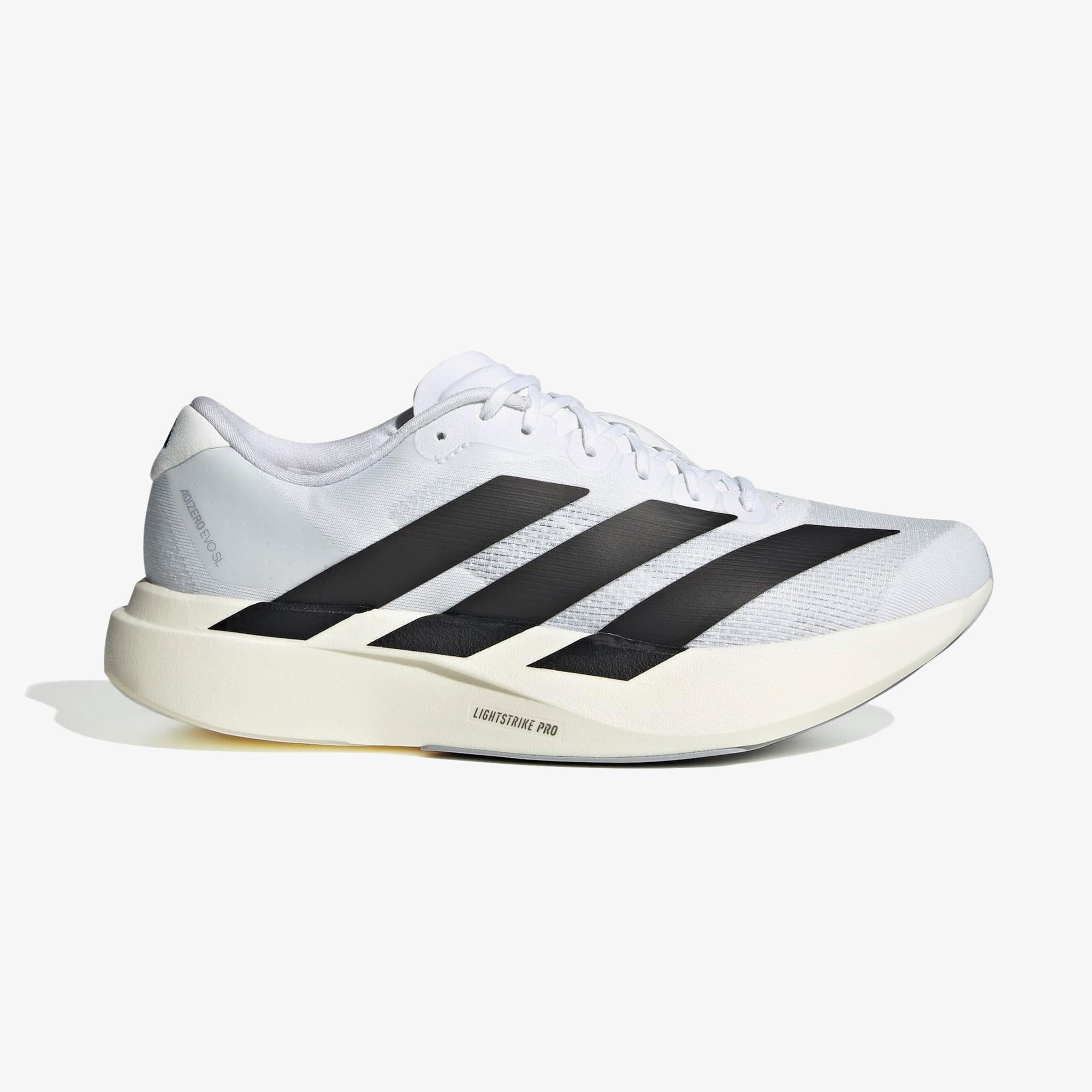 adidas Adizero Evo Sl Erkek Beyaz Koşu Ayakkabısı
