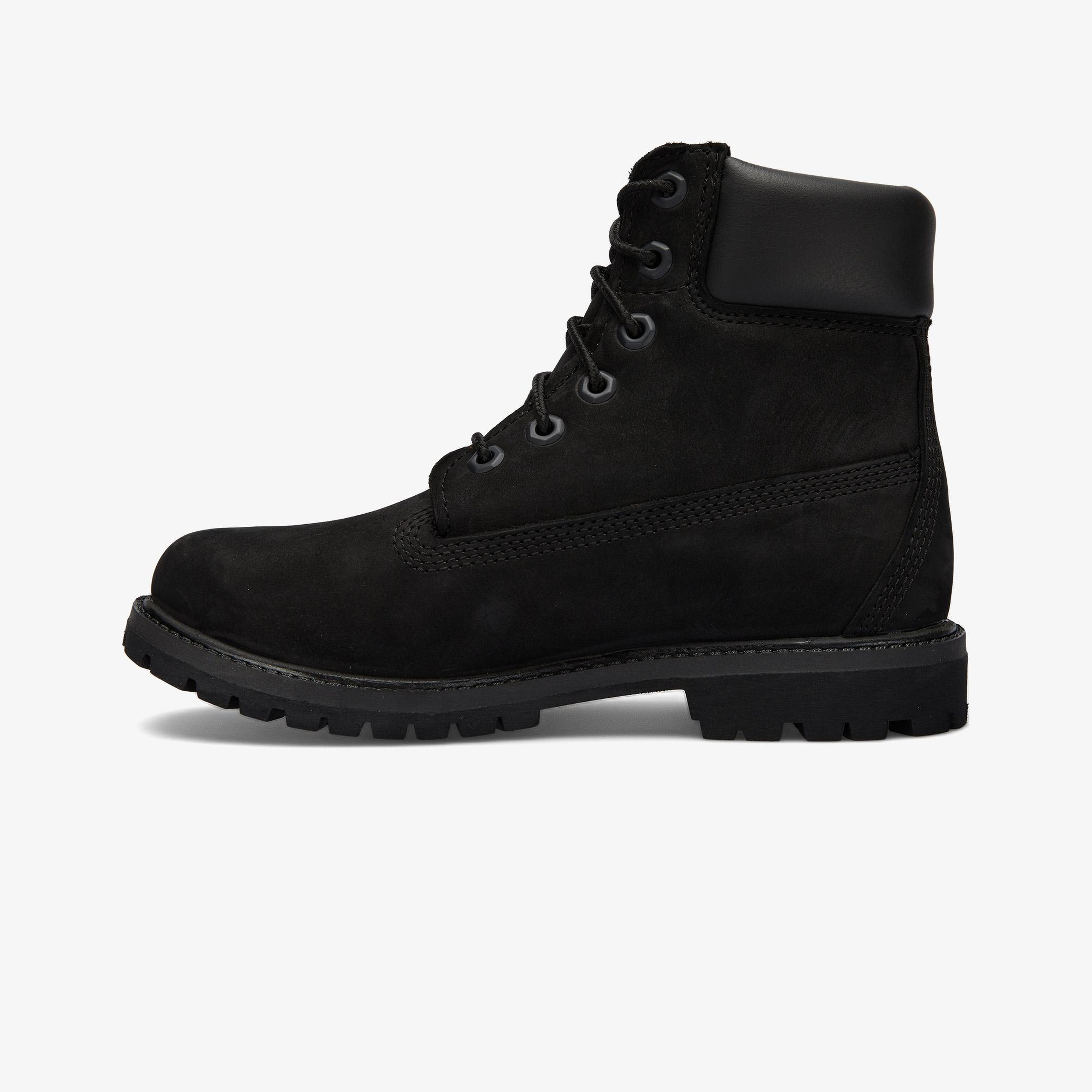 Timberland Premium 6 Inch Lace Up Kadın Siyah Bot