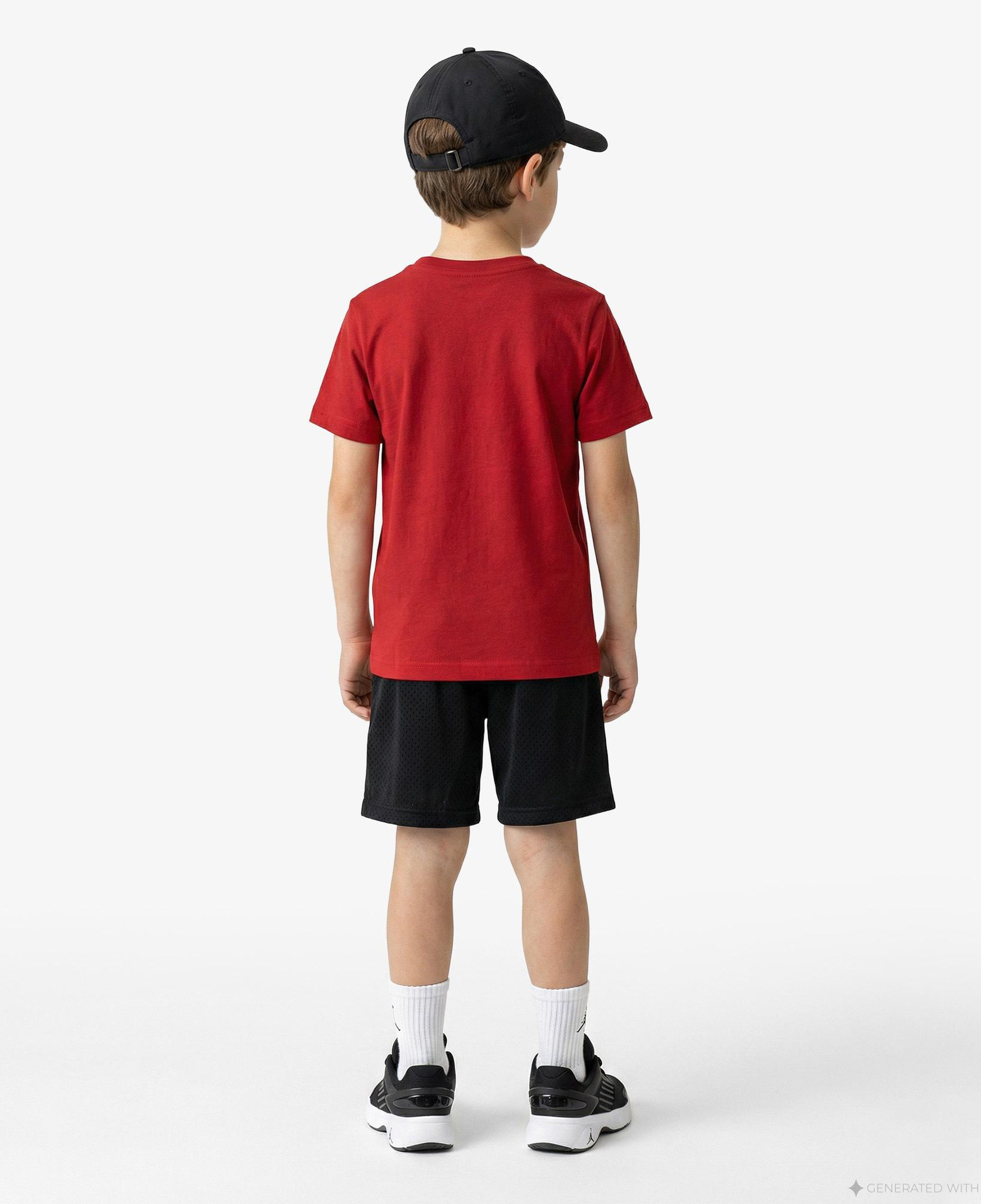 Jordan Jumpman Çocuk Kırmızı T-Shirt