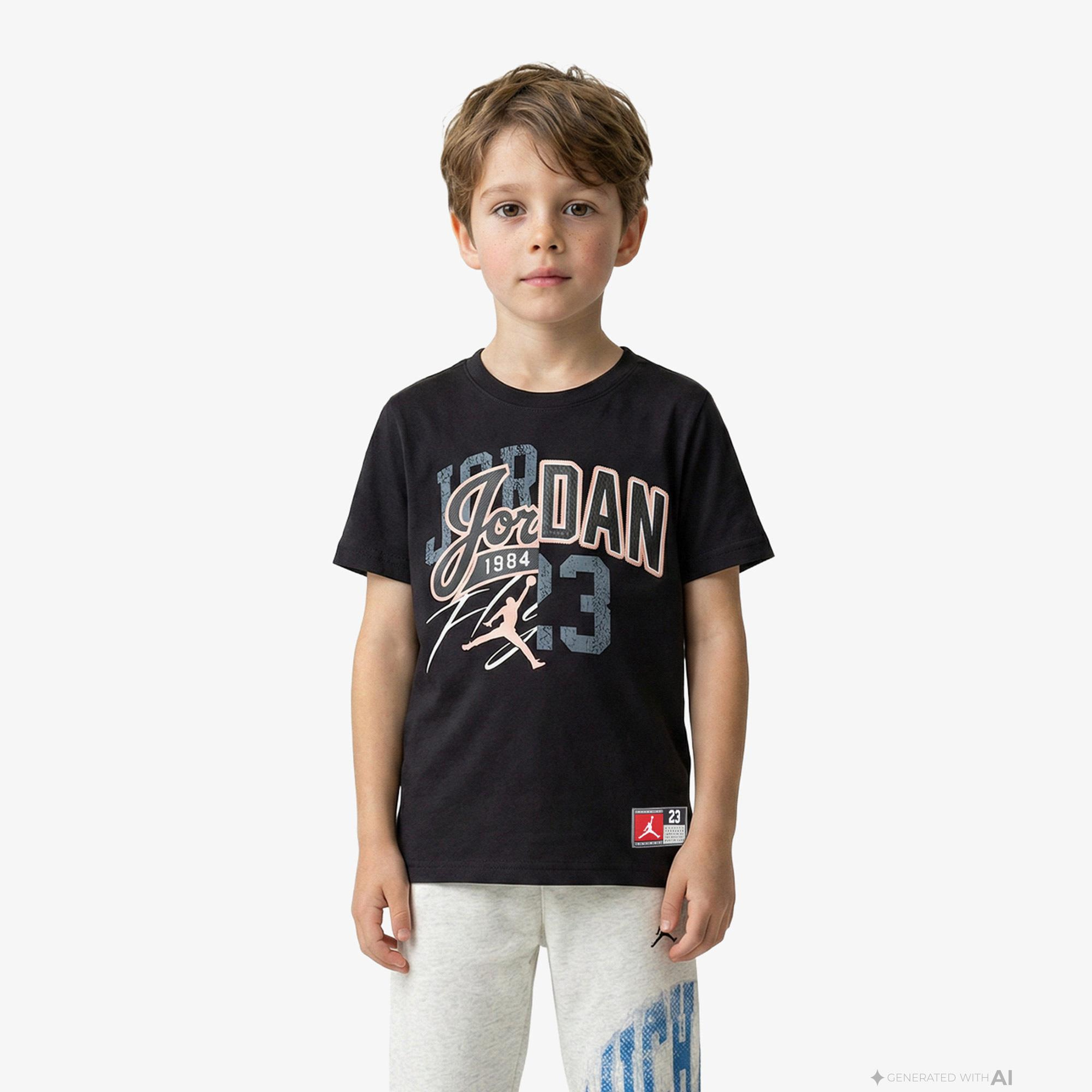 Jordan Varsity Split Çocuk Siyah T-Shirt