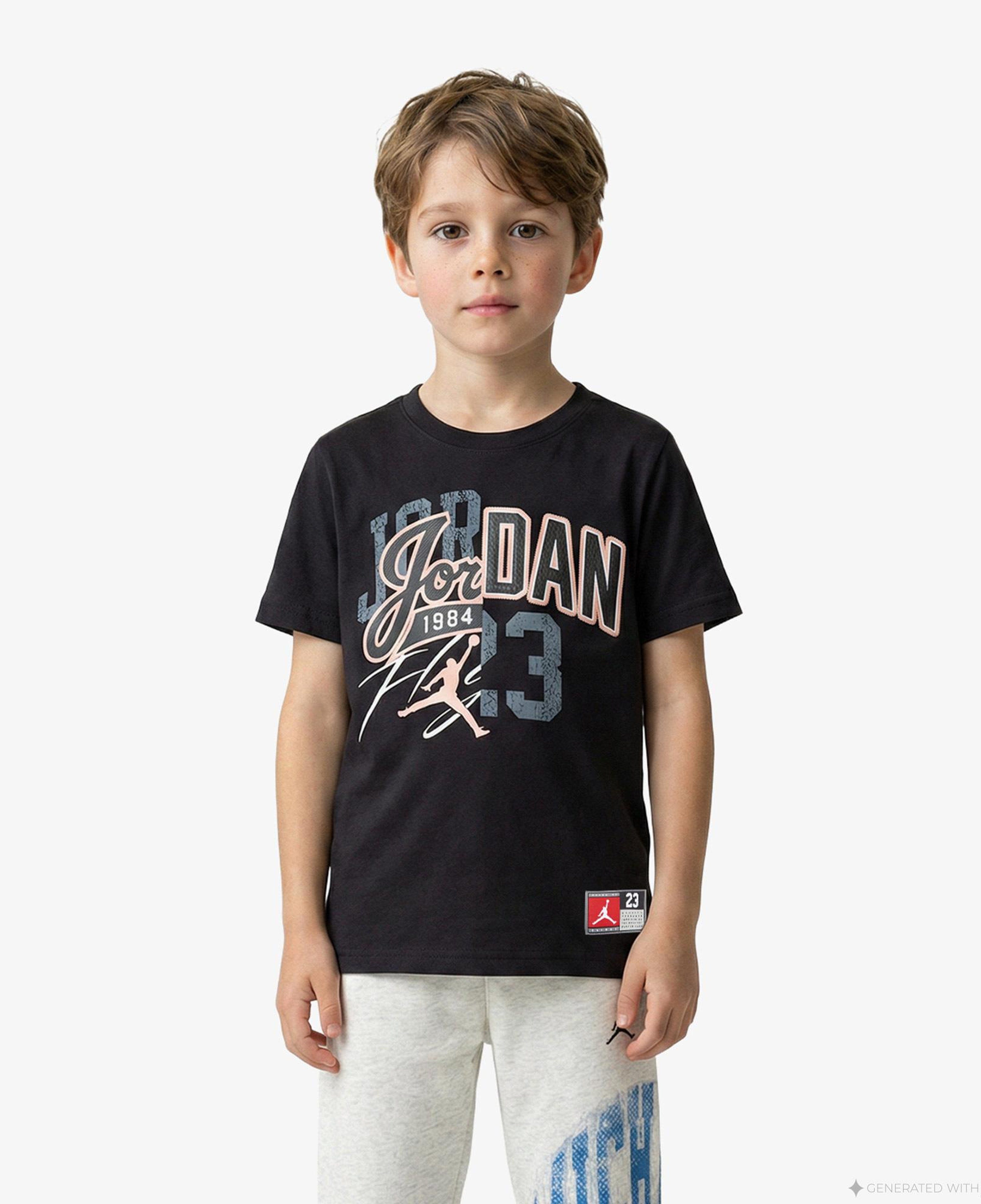Jordan Varsity Split Çocuk Siyah T-Shirt